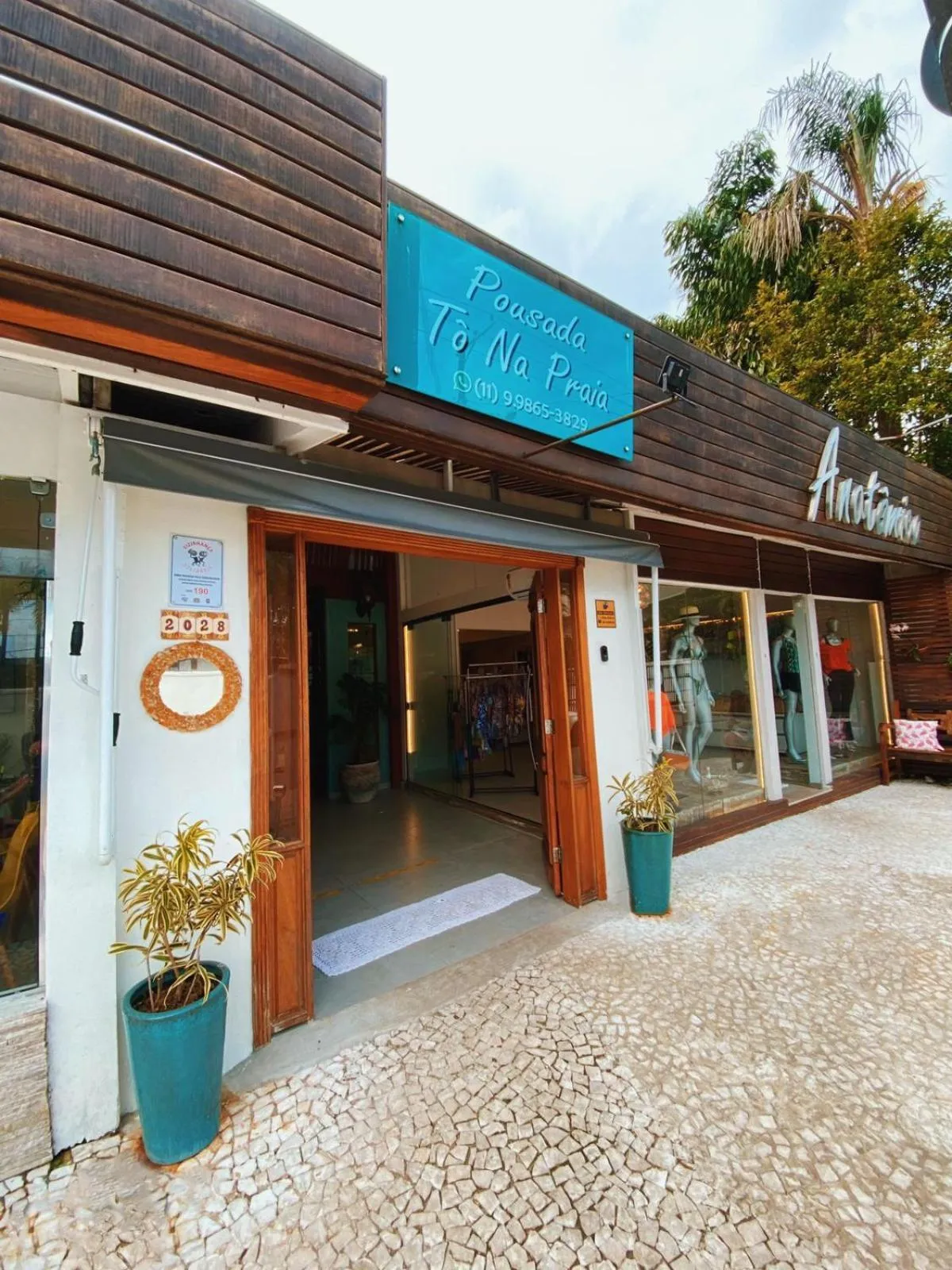 Property building in Pousada Tô na Praia Juquehy