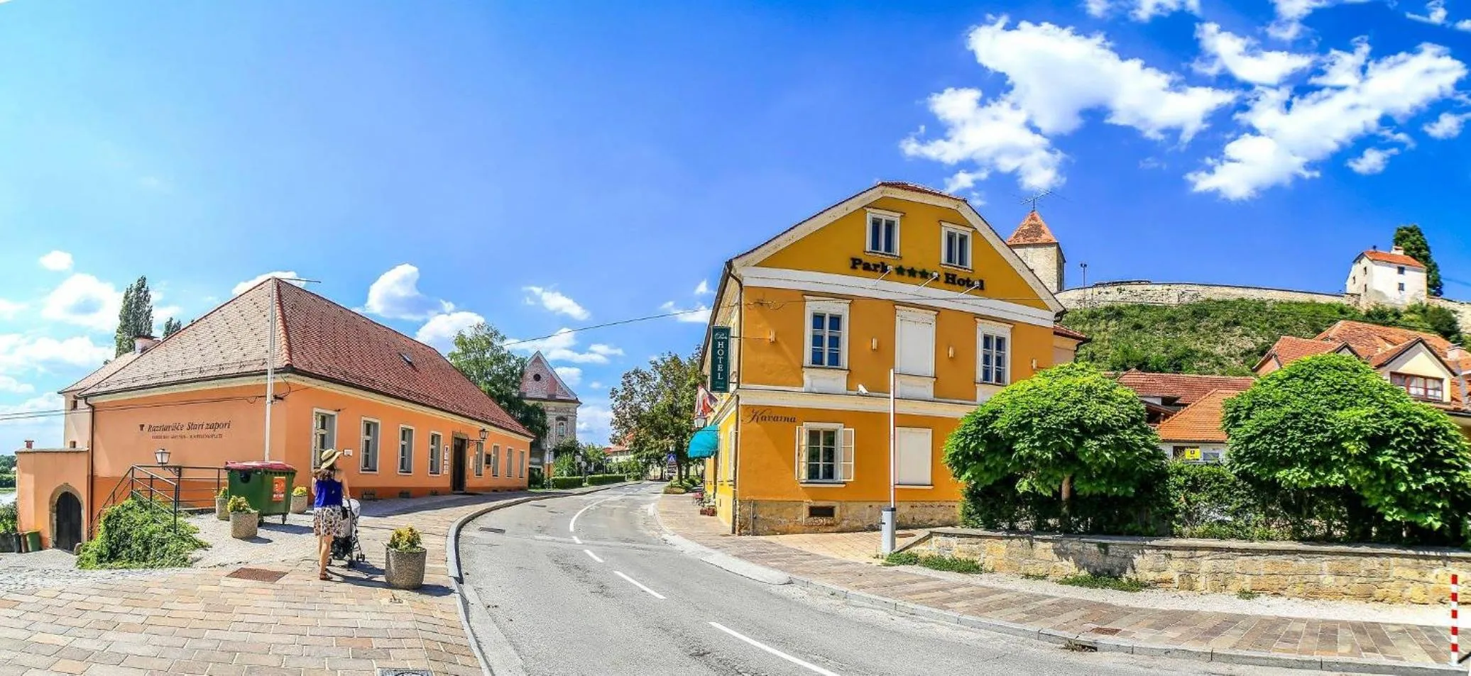 Property building in Hotel park