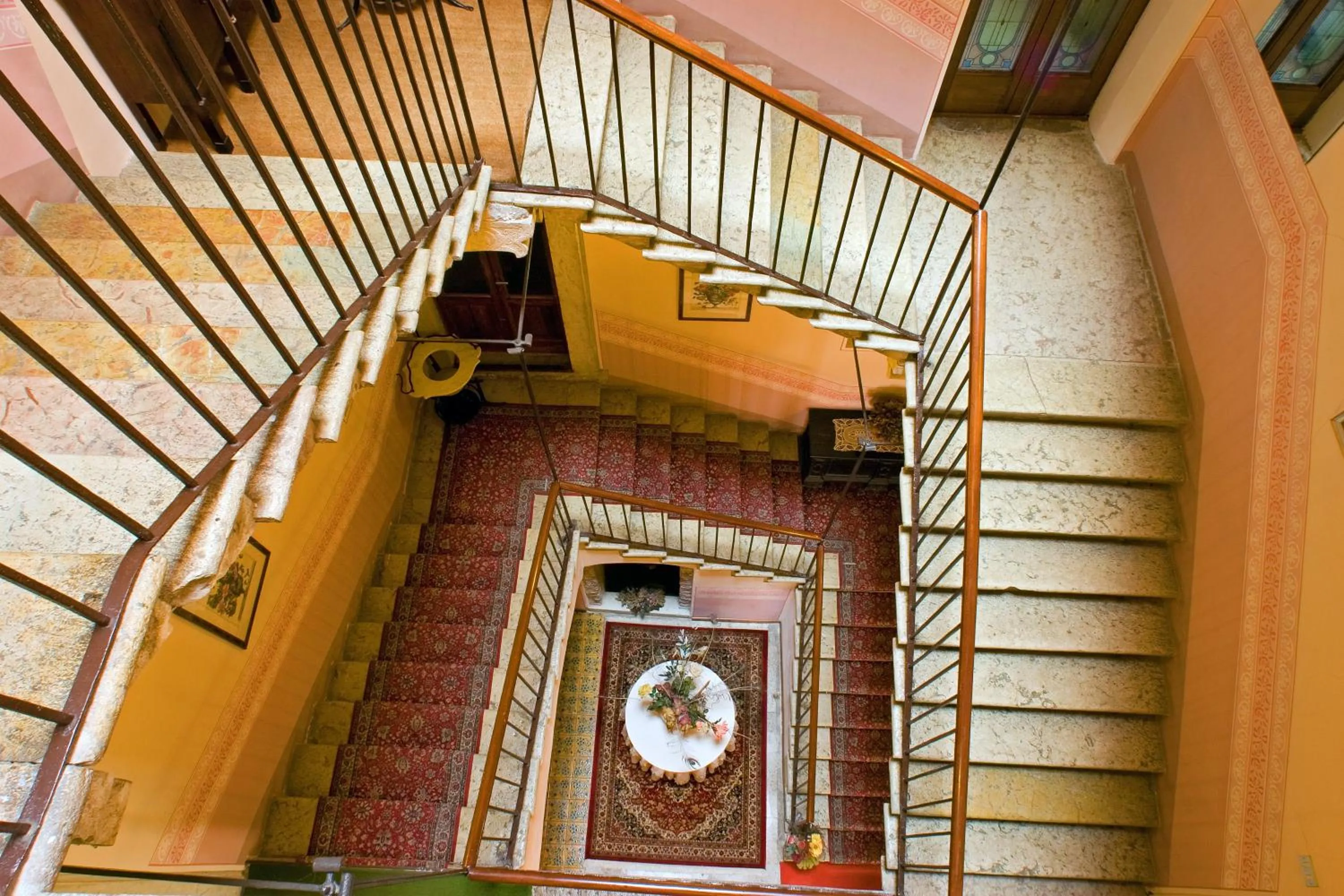 Decorative detail in Albergo Bellavista