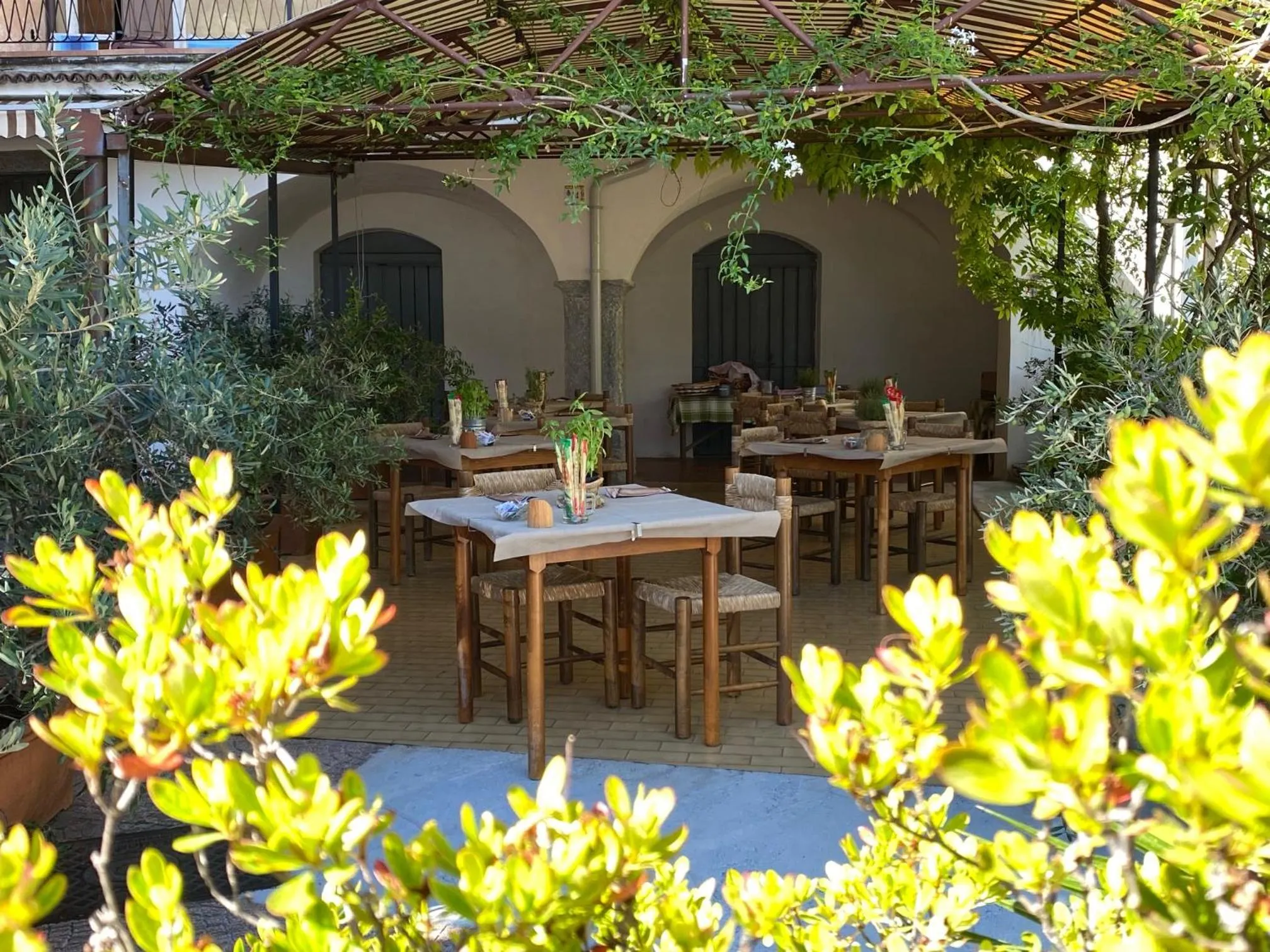 Garden in Albergo Bellavista