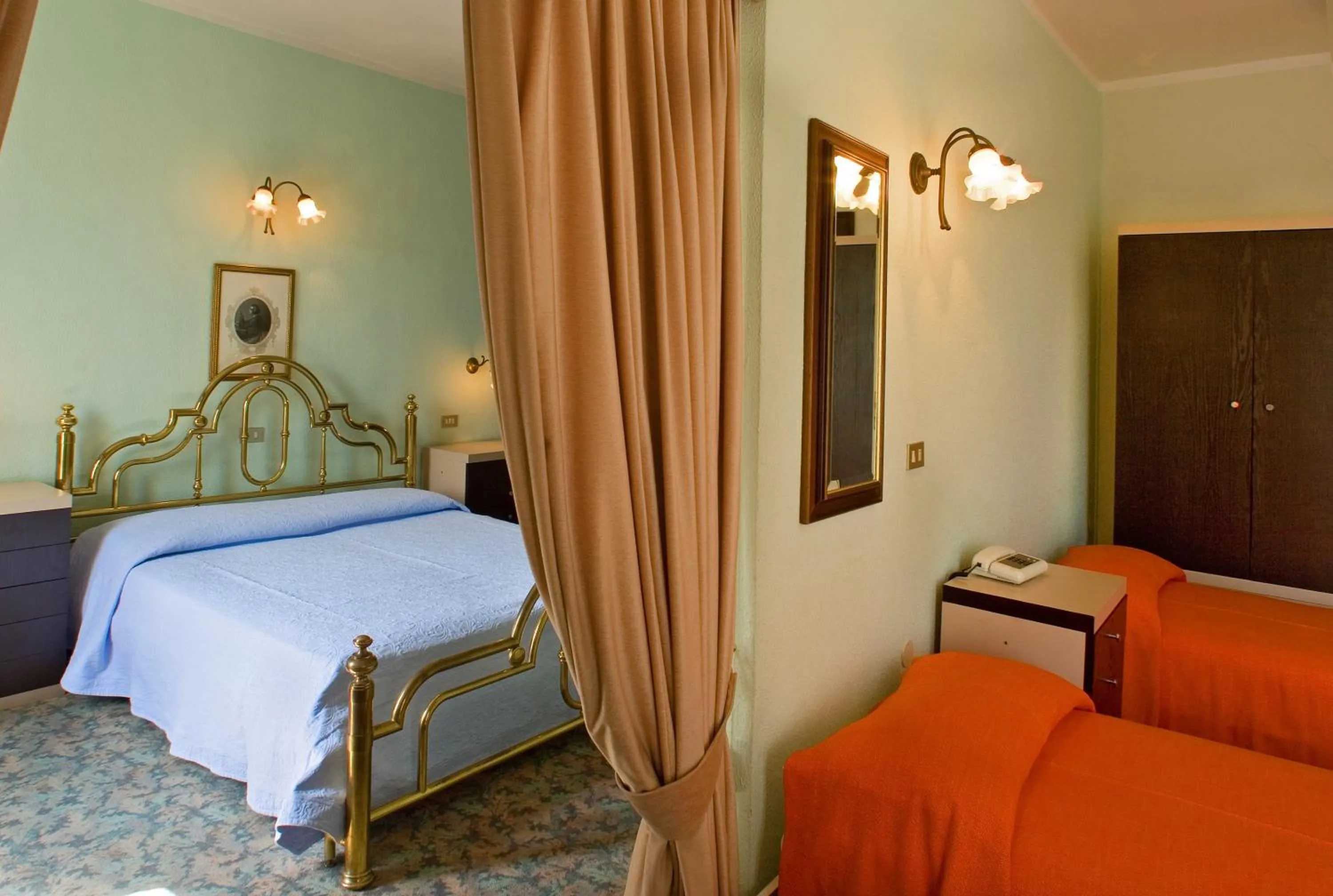 Bedroom, Bed in Albergo Bellavista