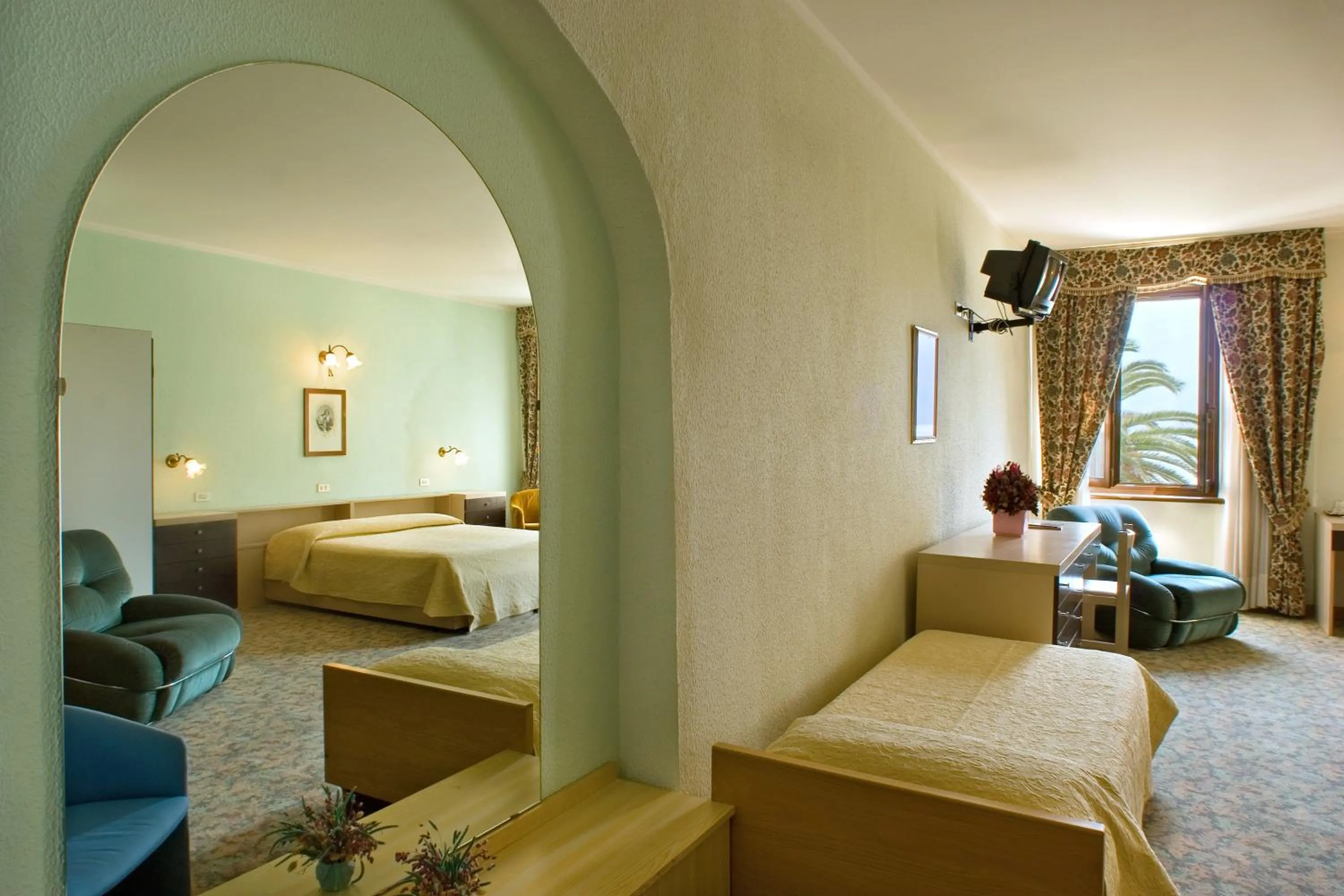 Bedroom, Bed in Albergo Bellavista