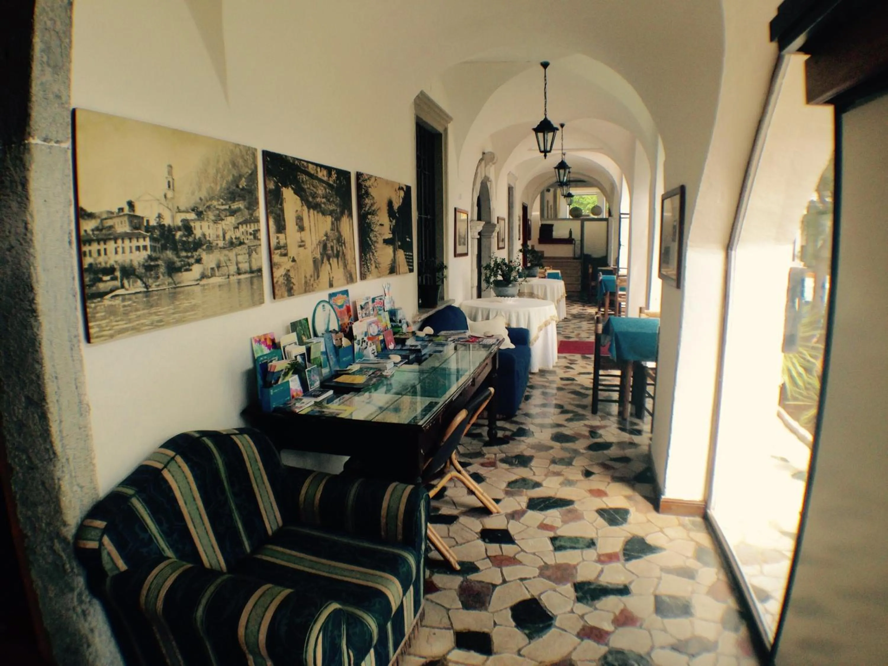 Patio in Albergo Bellavista