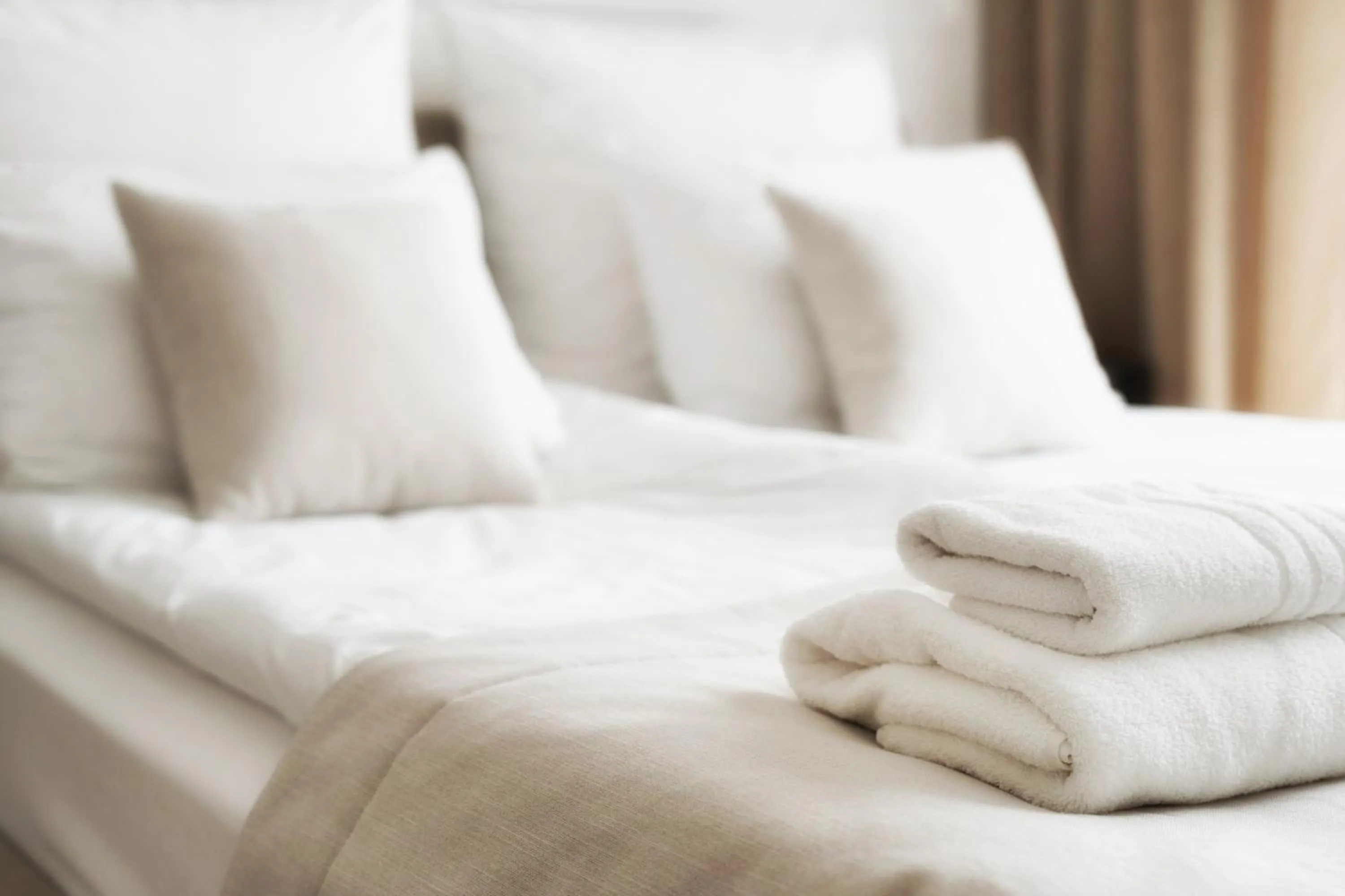 Bed in The New Chichester Hotel
