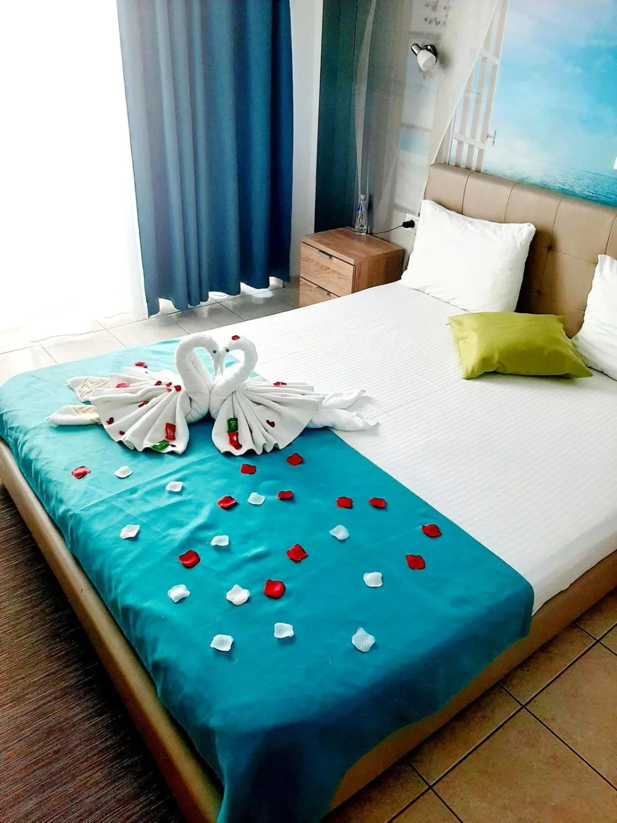Bedroom, Bed in Adriano pe plaja Belona