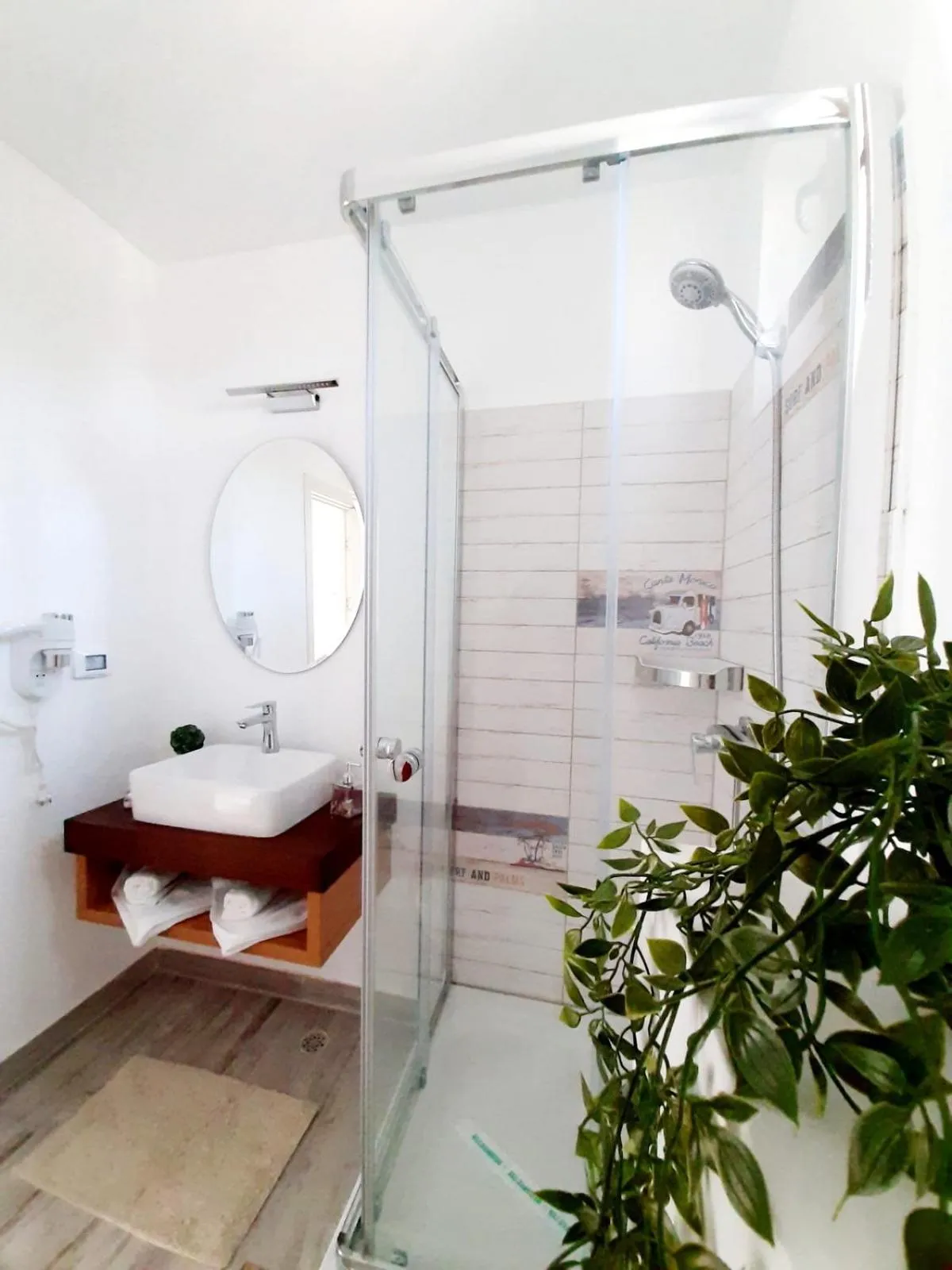 Bathroom in Adriano pe plaja Belona