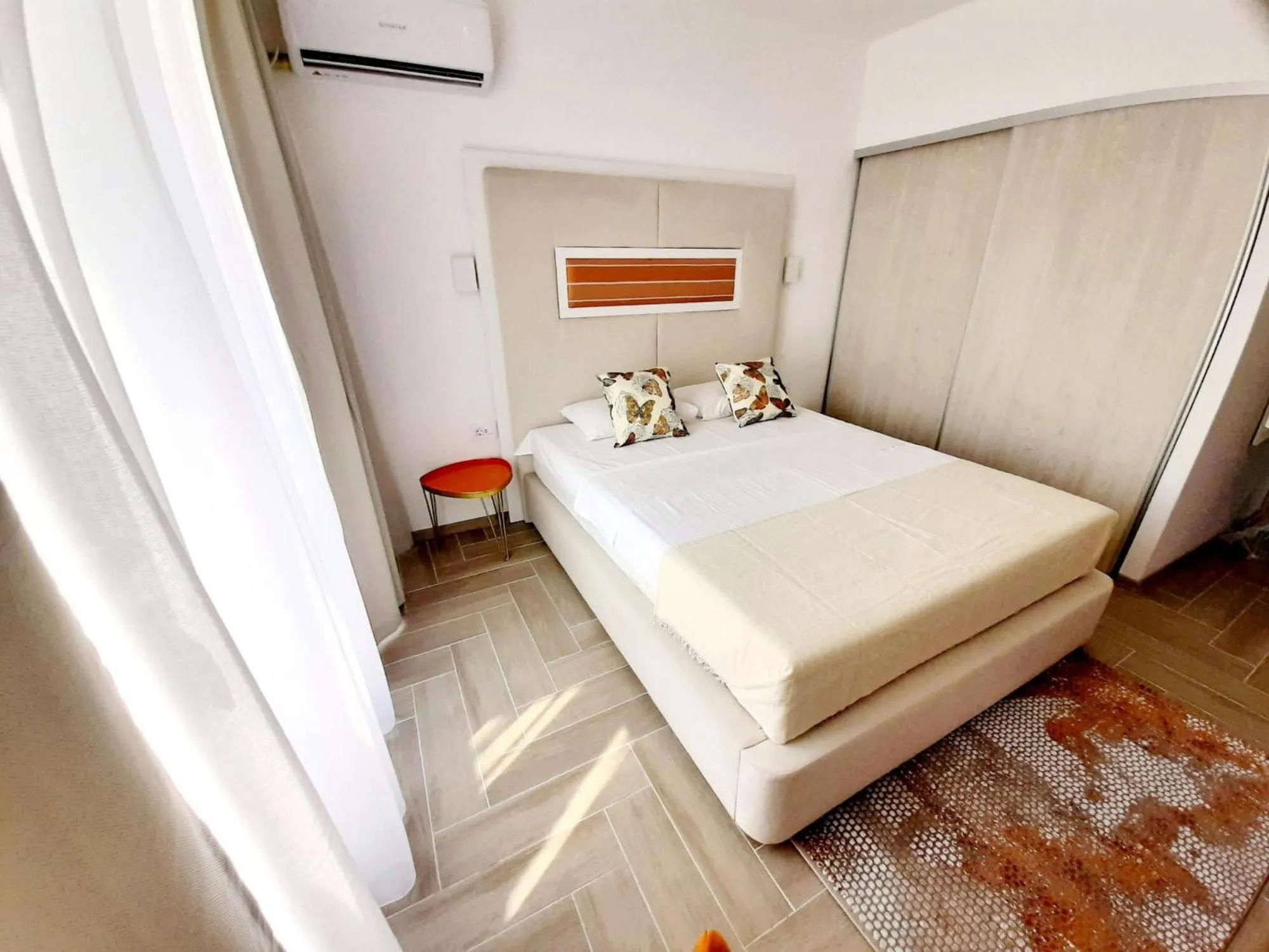 Bedroom, Bed in Adriano pe plaja Belona
