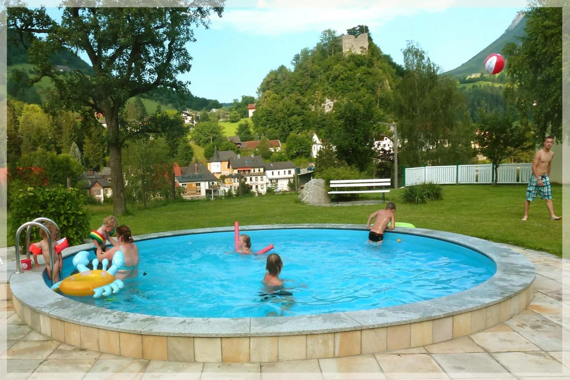 Swimming pool in Gasthof BLASL Margaretha