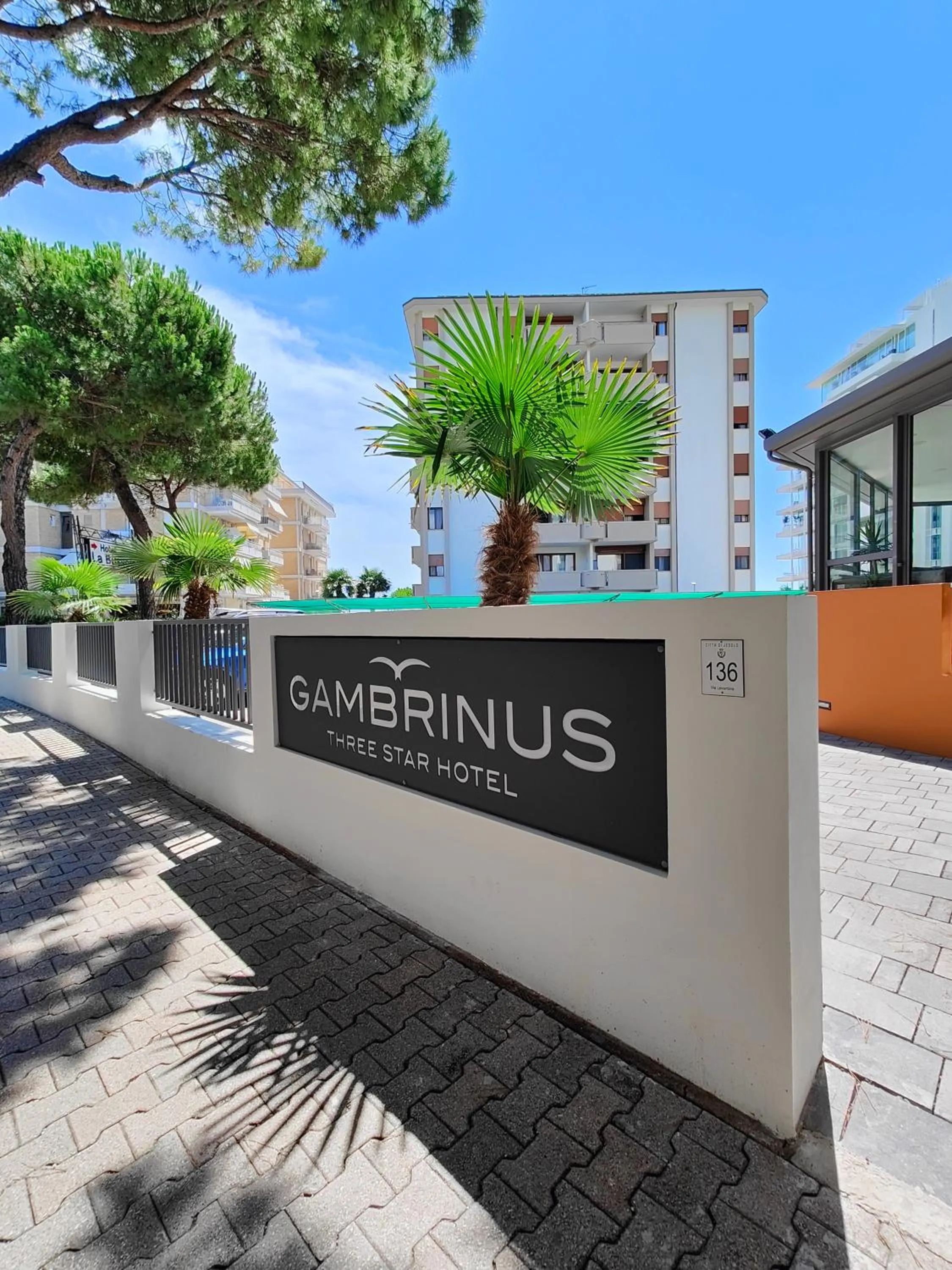 Property building in Hotel Gambrinus