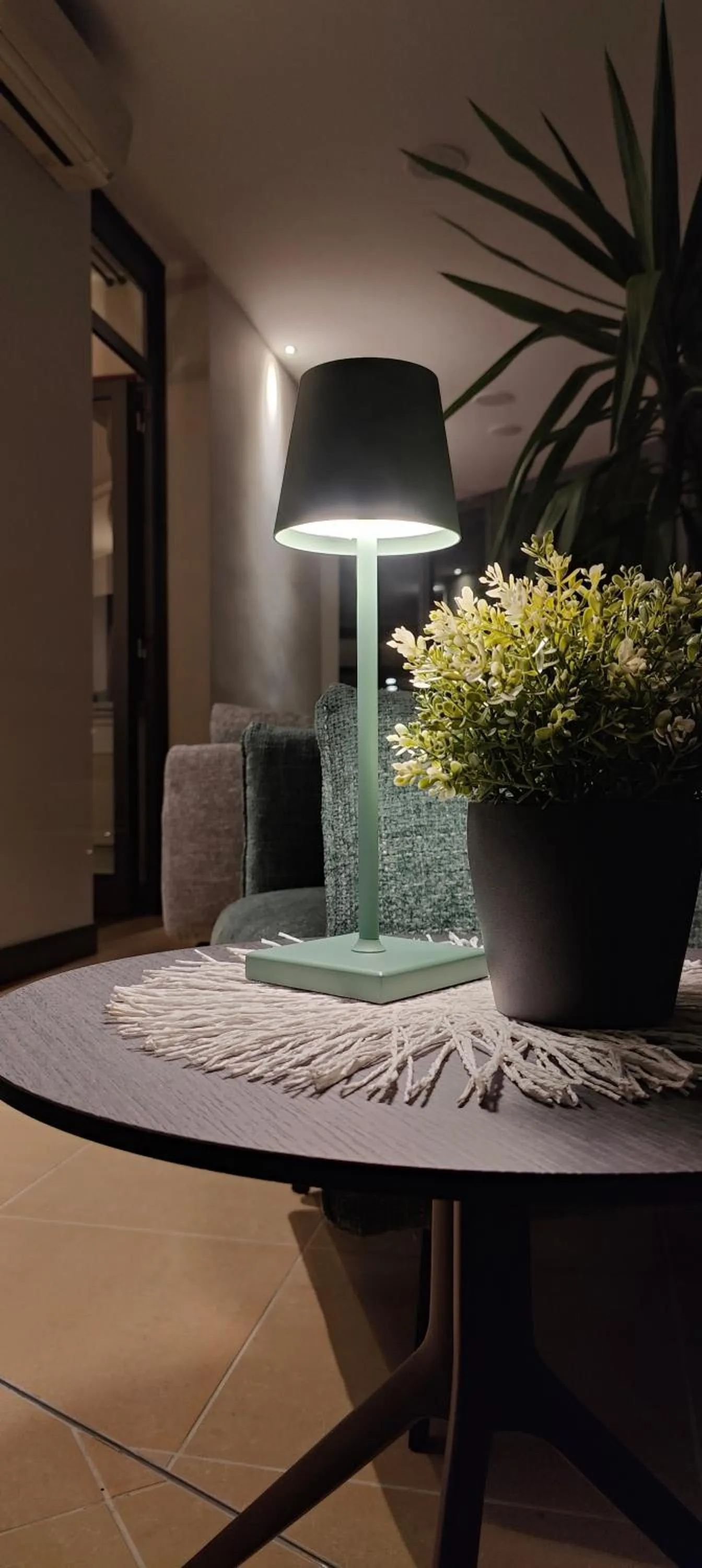 Seating area in Hotel Gambrinus