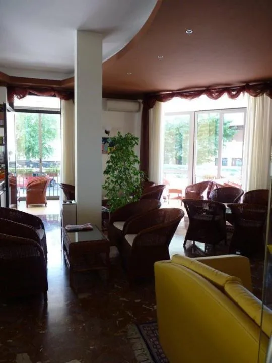 Decorative detail in Hotel Gambrinus