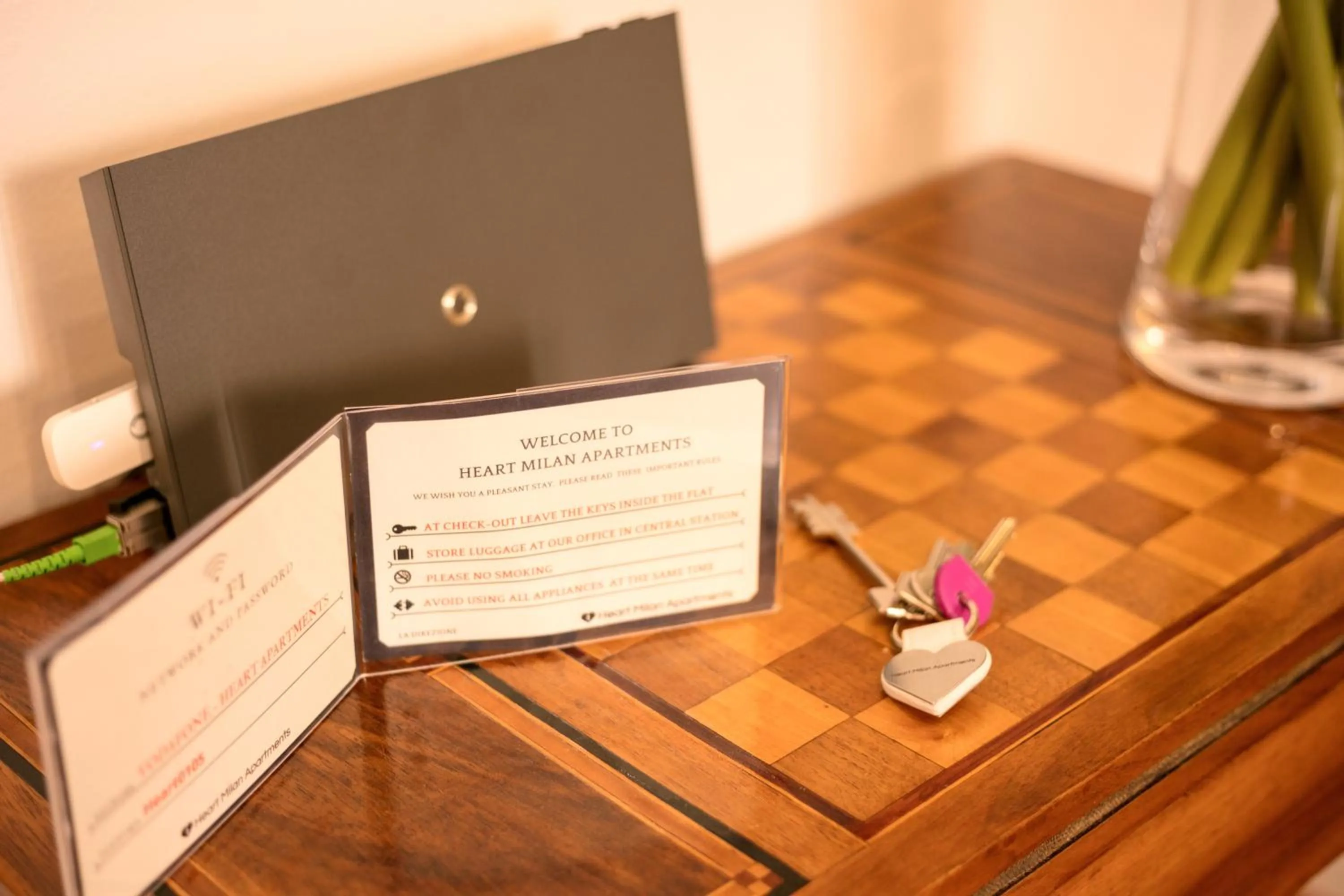 Decorative detail in Heart Milan Apartments Corso Como