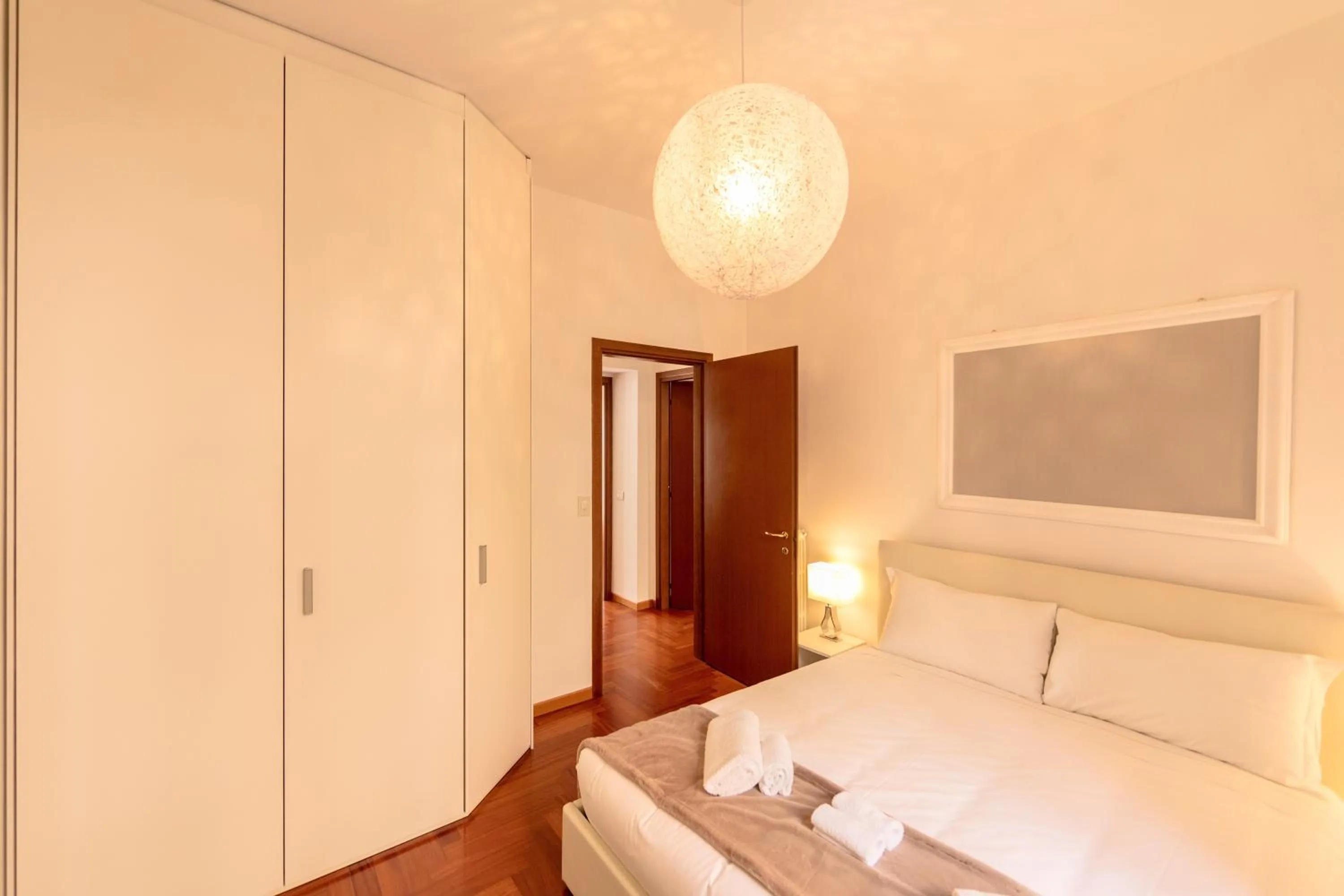 Bedroom, Bed in Heart Milan Apartments Corso Como