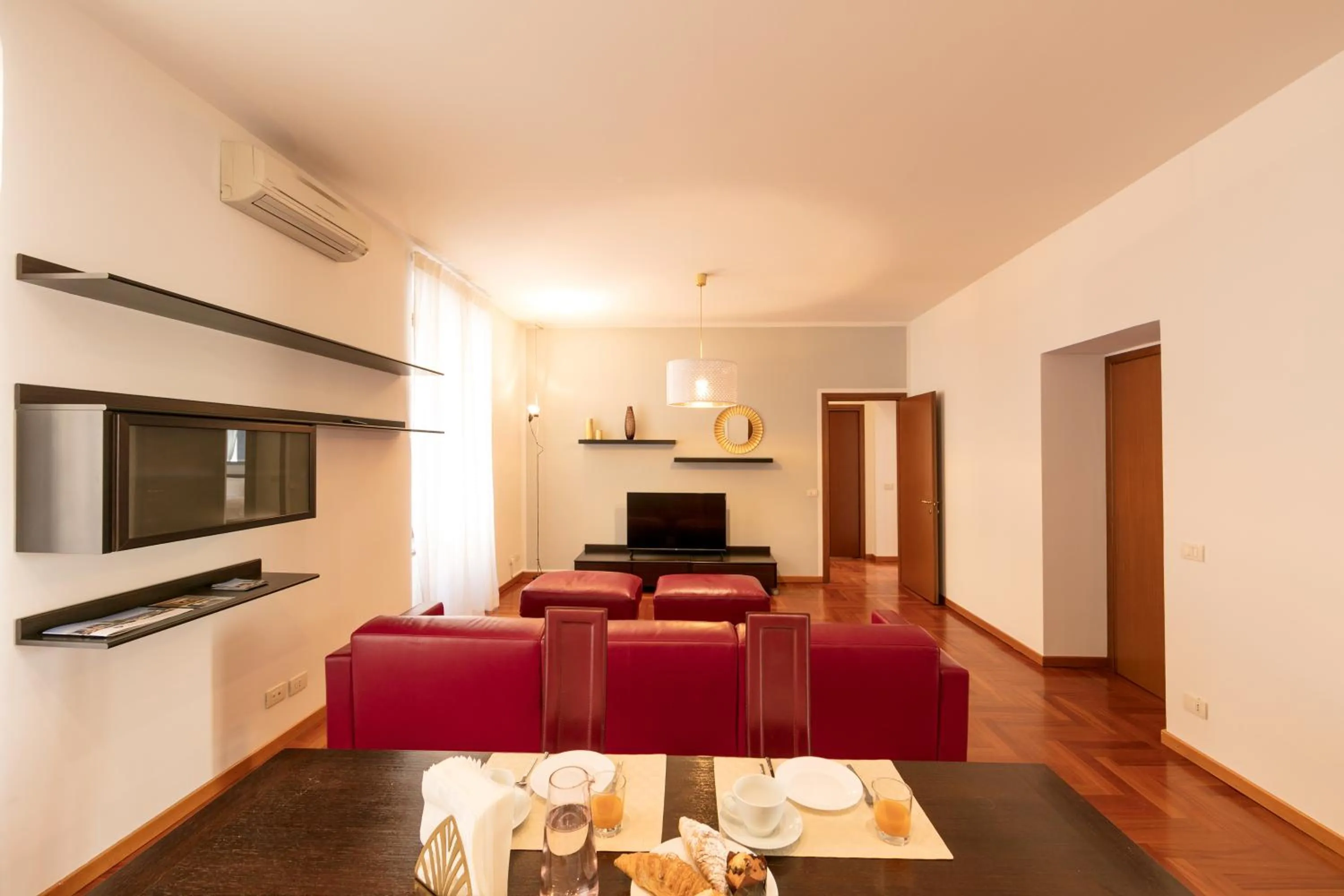 Living room in Heart Milan Apartments Corso Como