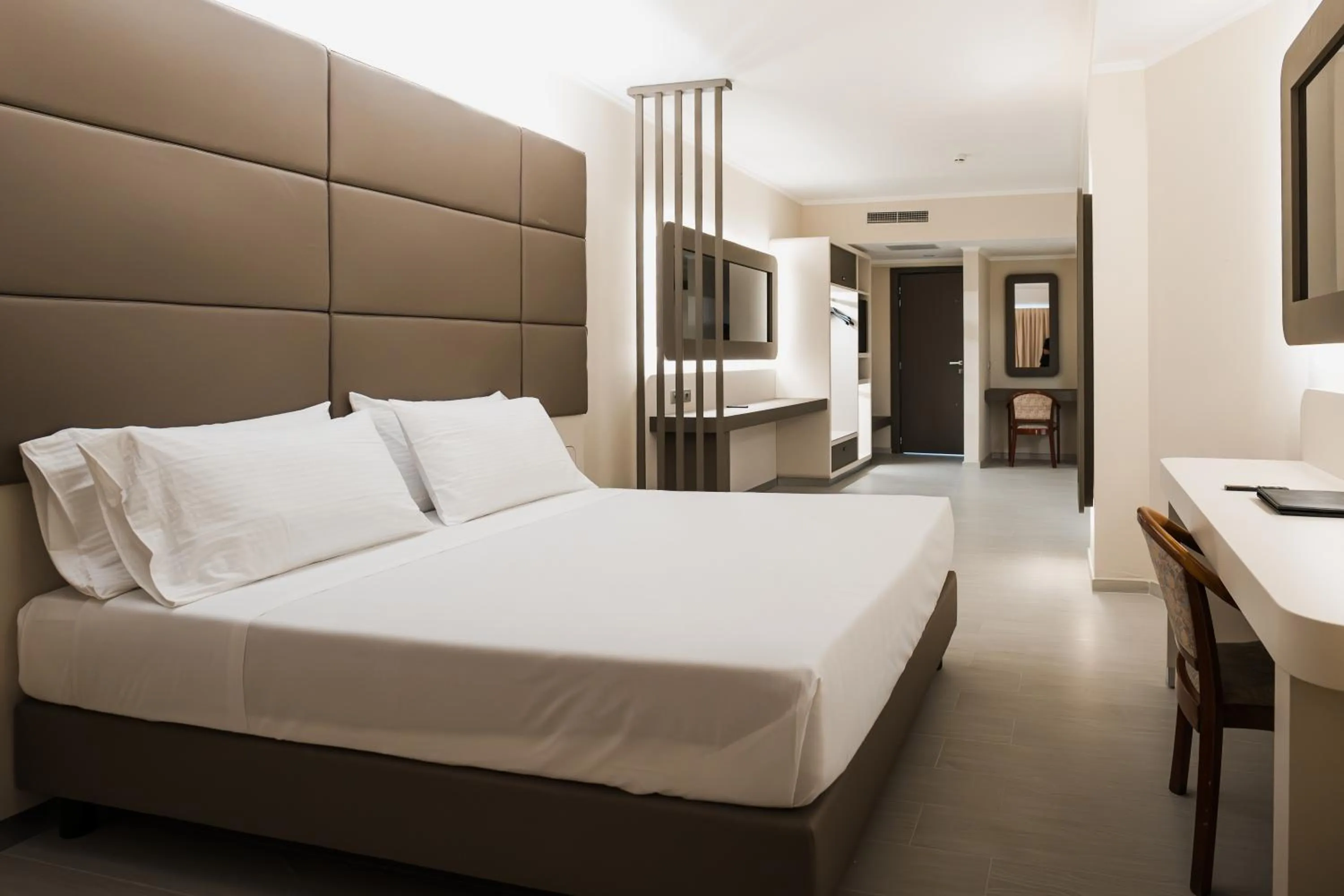 Bed in Grand Hotel Europa