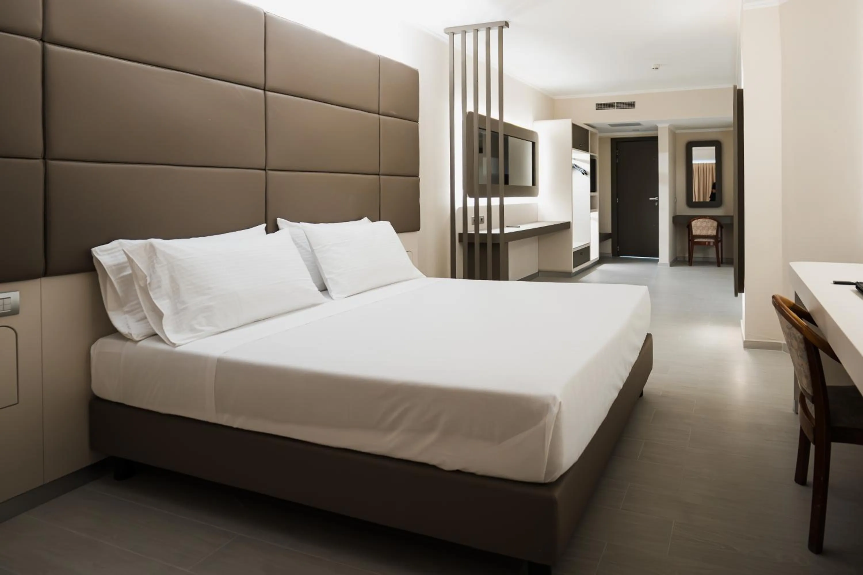 Bed in Grand Hotel Europa