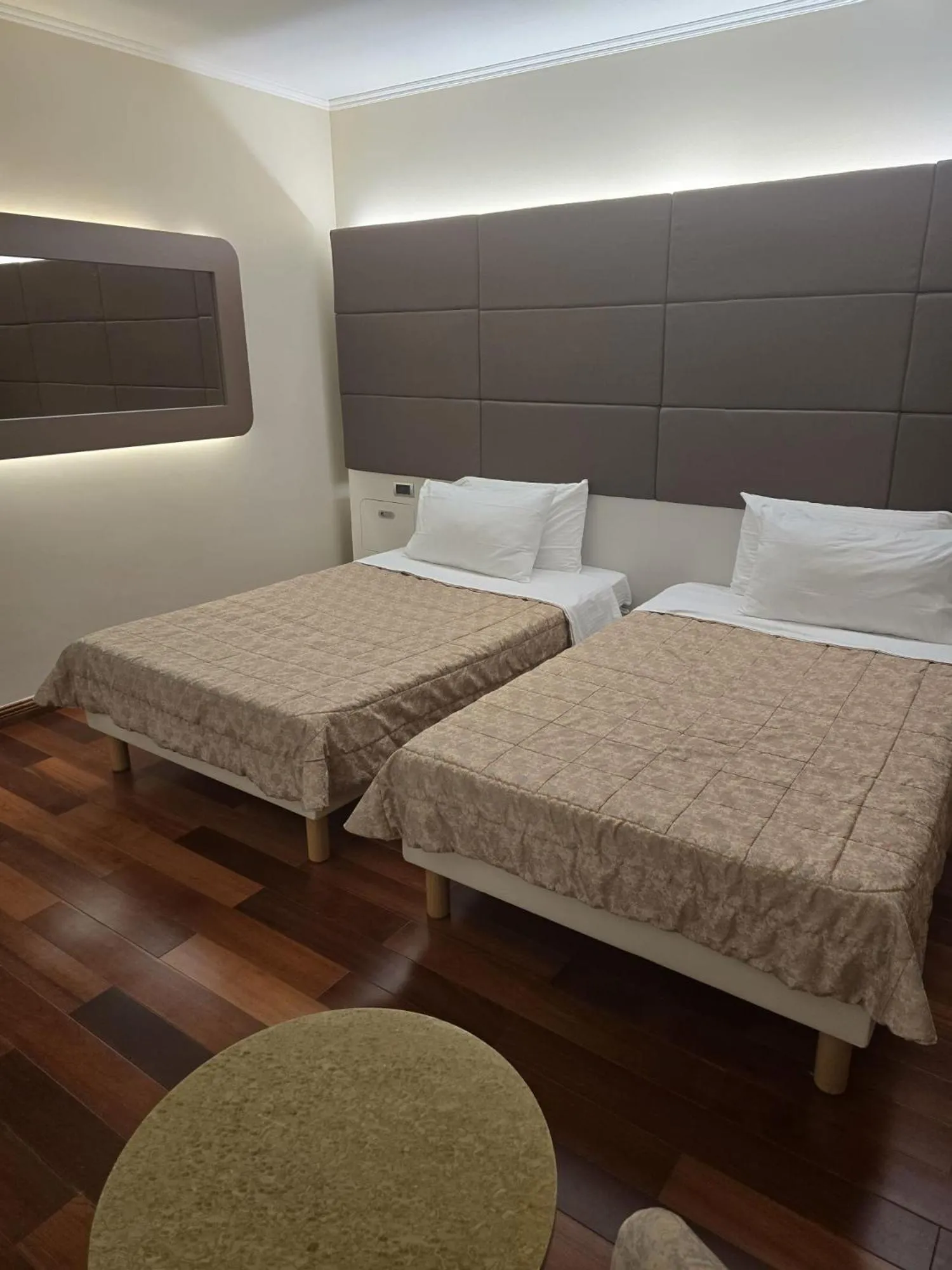 Bed in Grand Hotel Europa