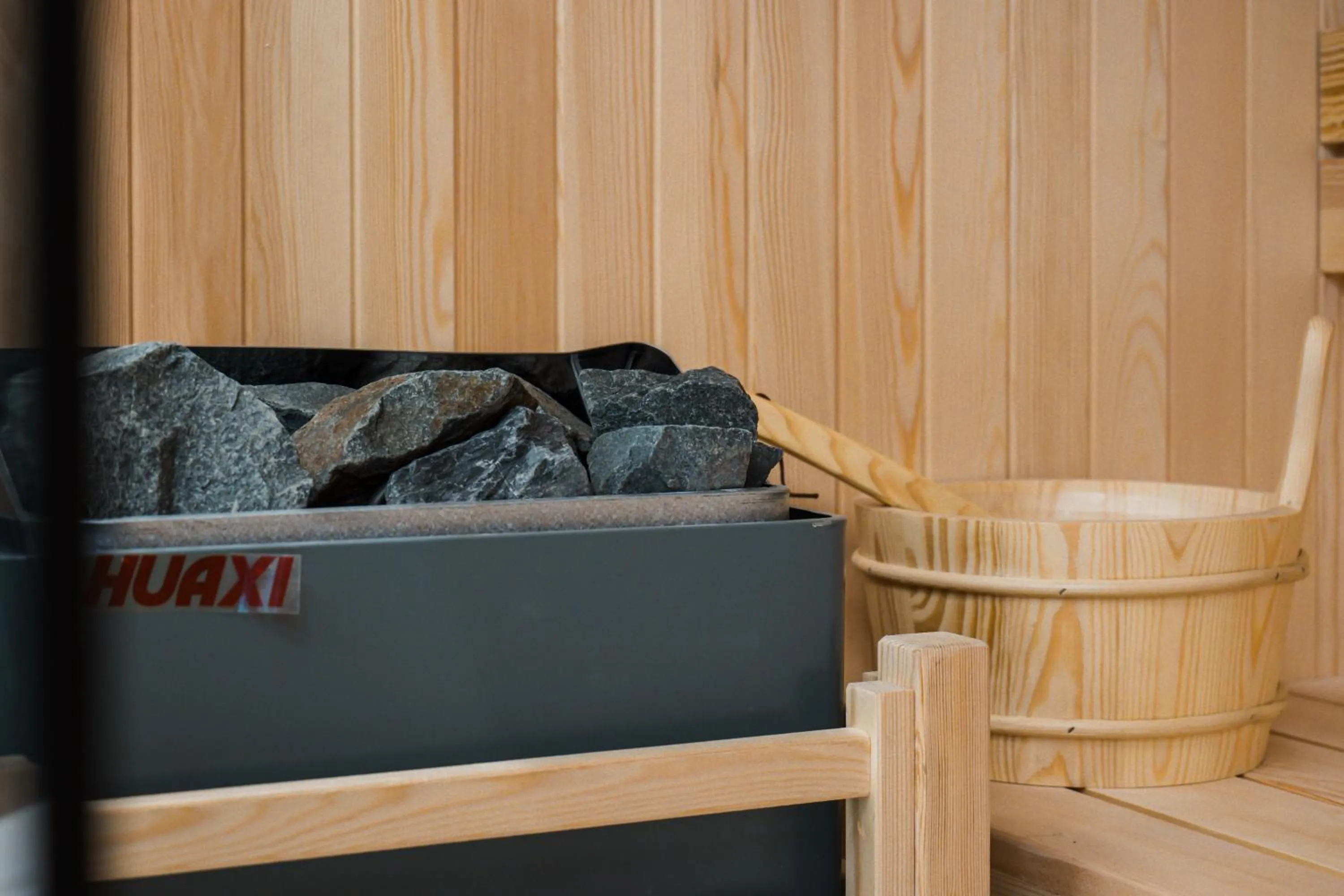 Sauna in Grand Hotel Europa