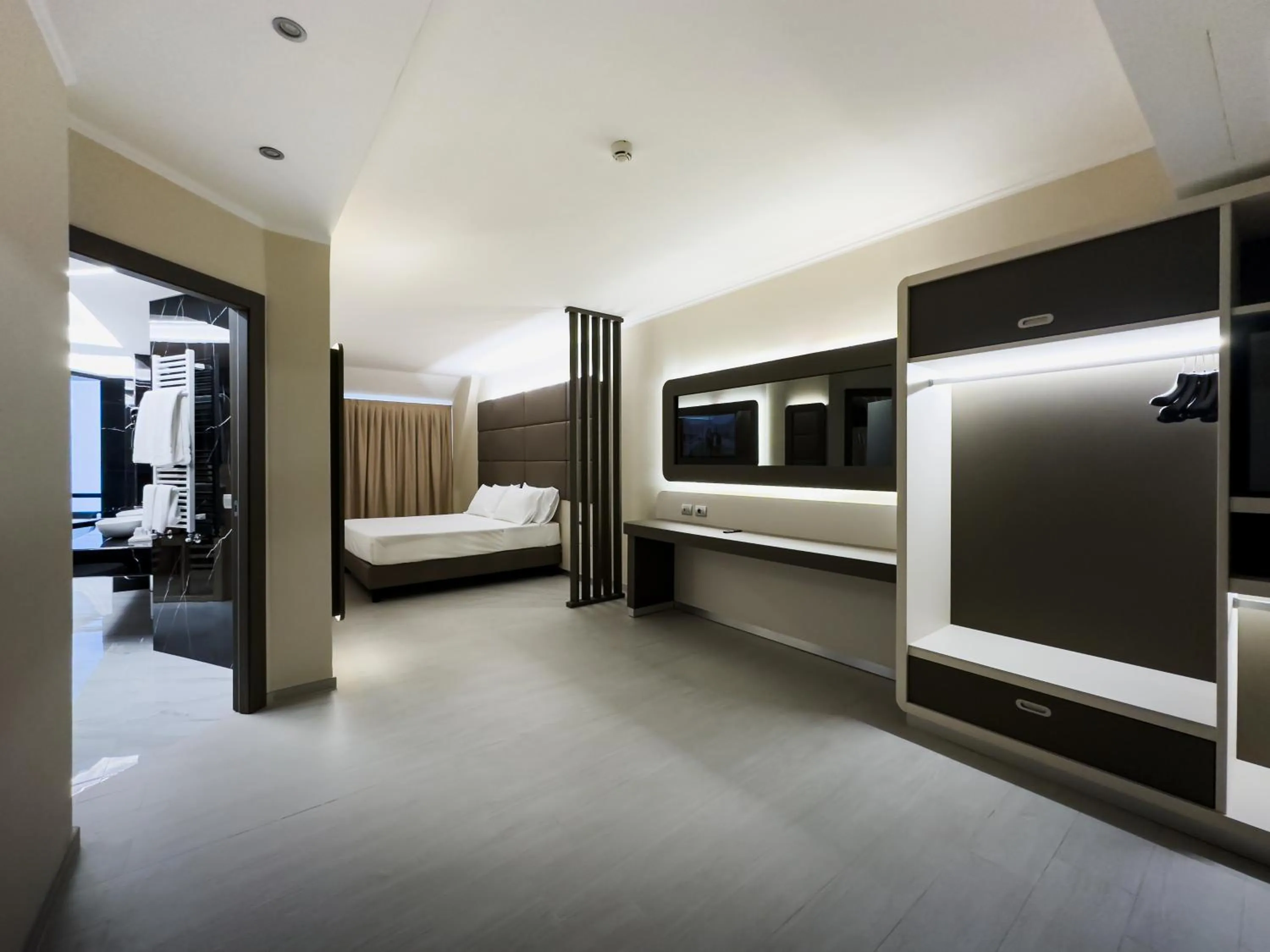 Bed in Grand Hotel Europa