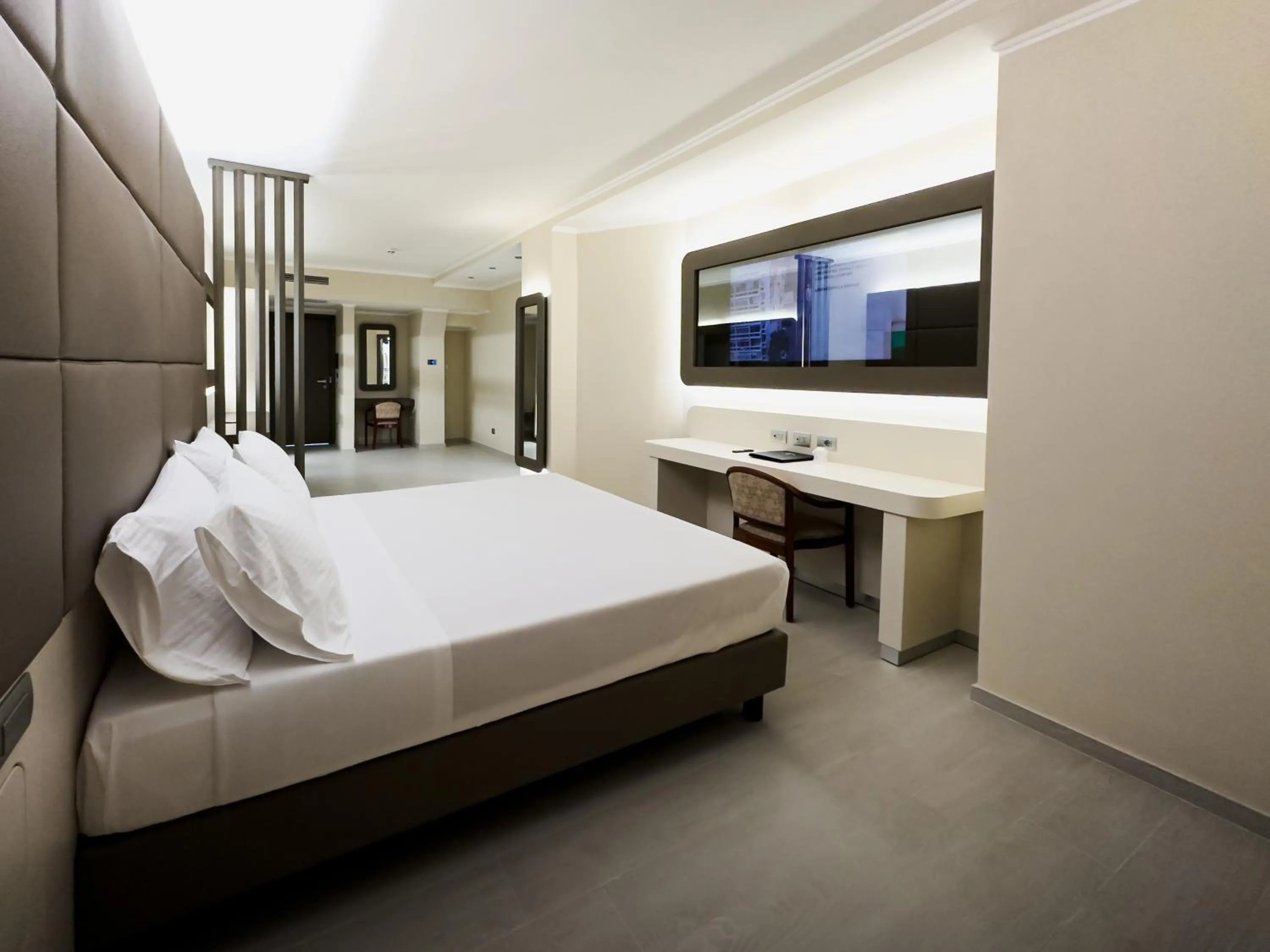 Bed in Grand Hotel Europa