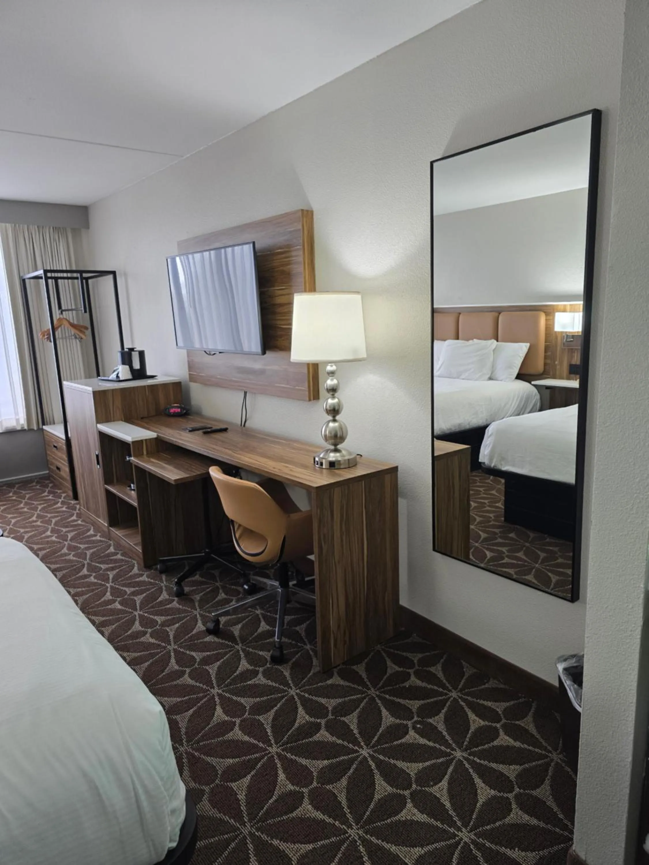 TV and multimedia, Bed in Wyndham Garden Williamsburg Busch Gardens Area