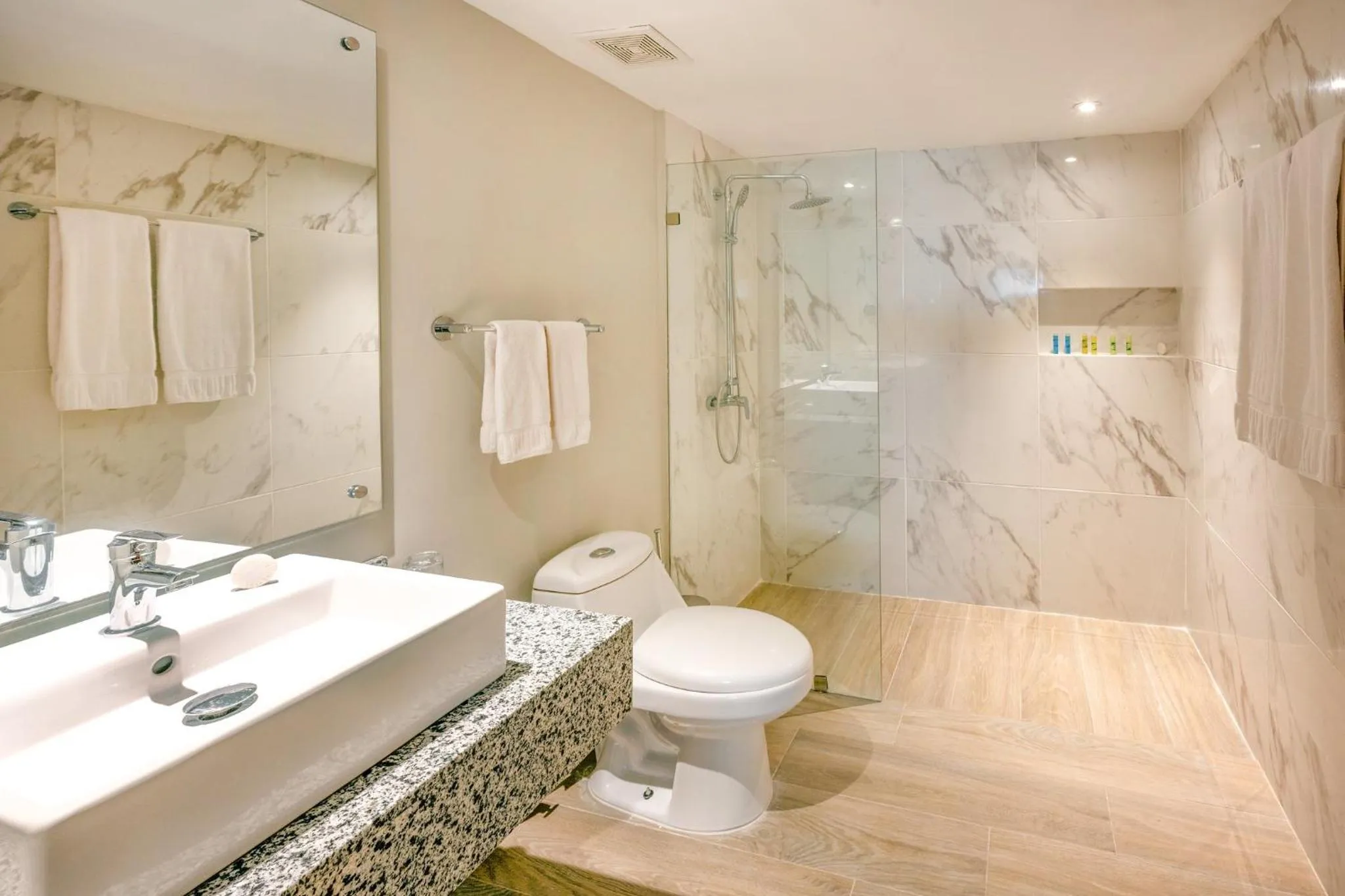 Bathroom in Coral Costa Caribe Beach Resort - All Inclusive