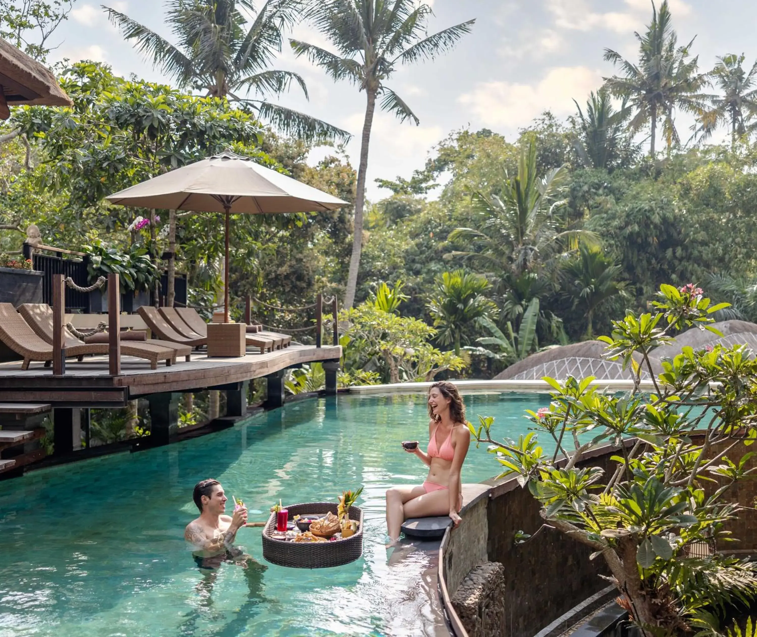 Breakfast in Ubud Nyuh Bali Resort & Spa Breakfast in Ubud Nyuh Bali Resort & Spa