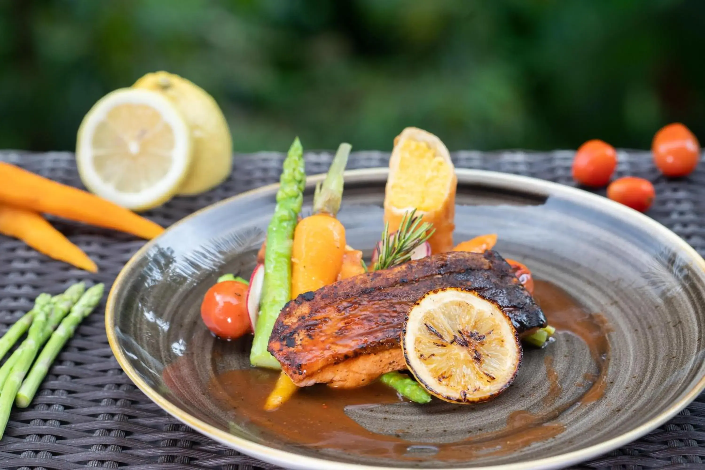 Food in Ubud Nyuh Bali Resort & Spa Food in Ubud Nyuh Bali Resort & Spa