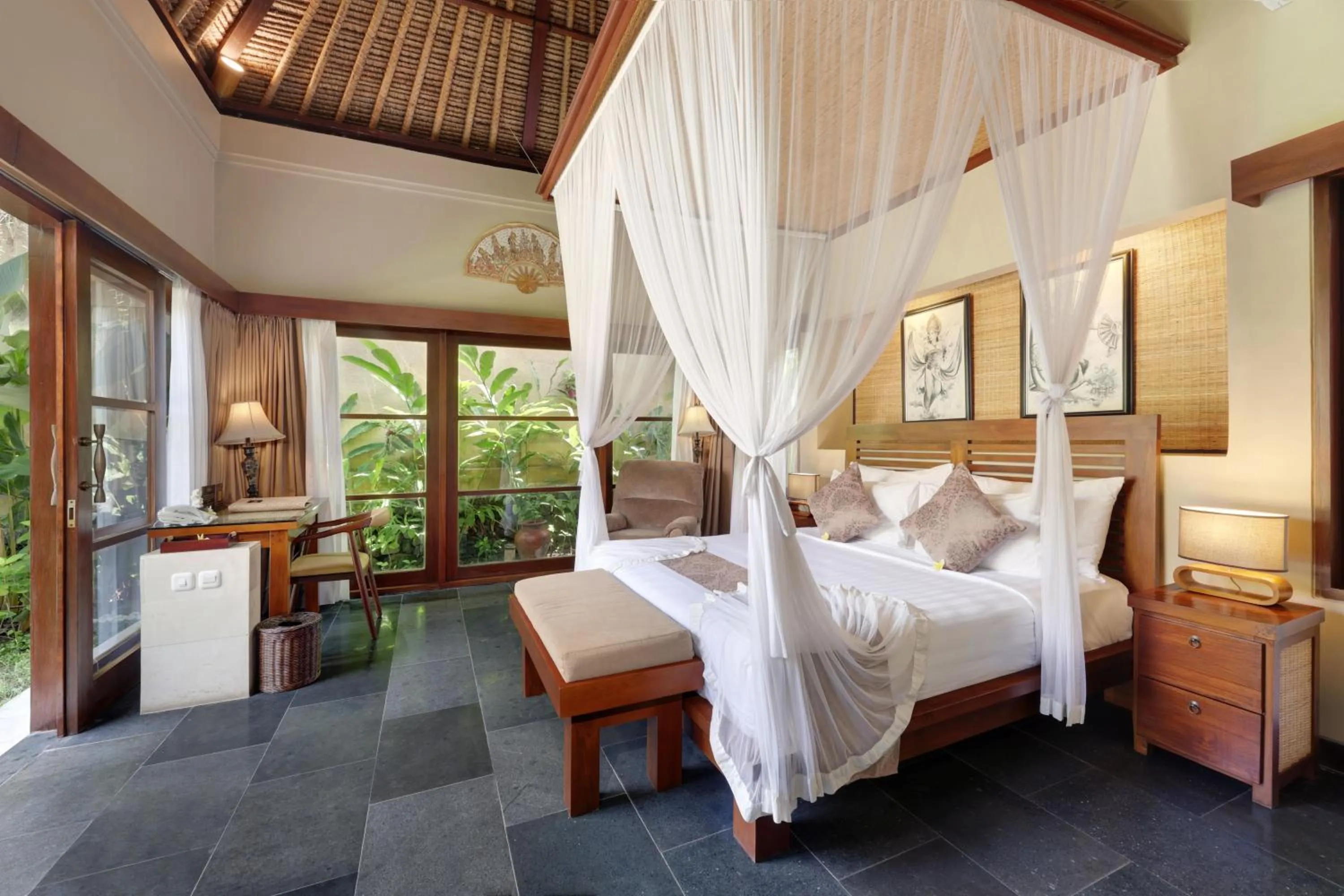 Bedroom, Bed in Ubud Nyuh Bali Resort & Spa