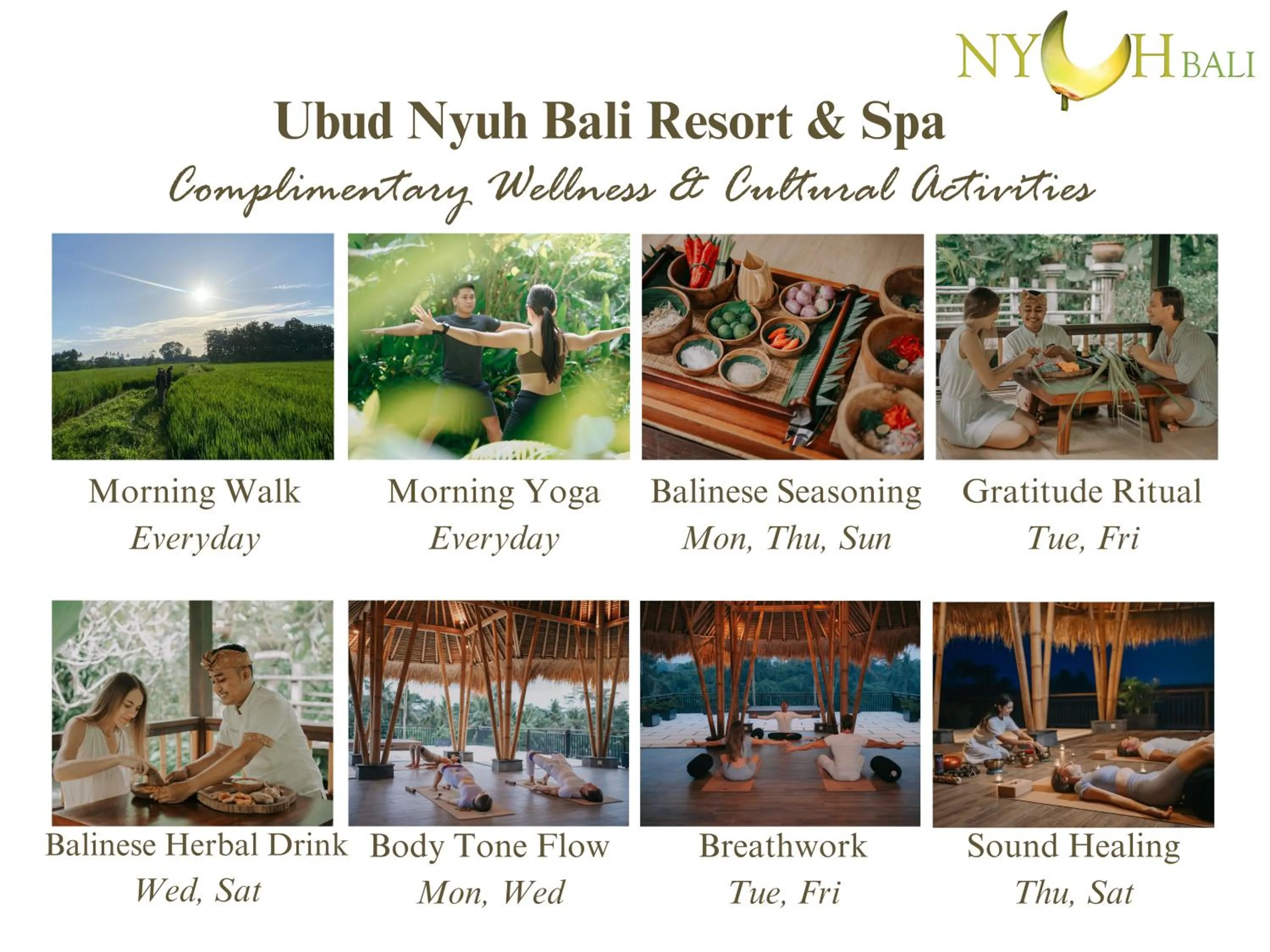 Activities in Ubud Nyuh Bali Resort & Spa