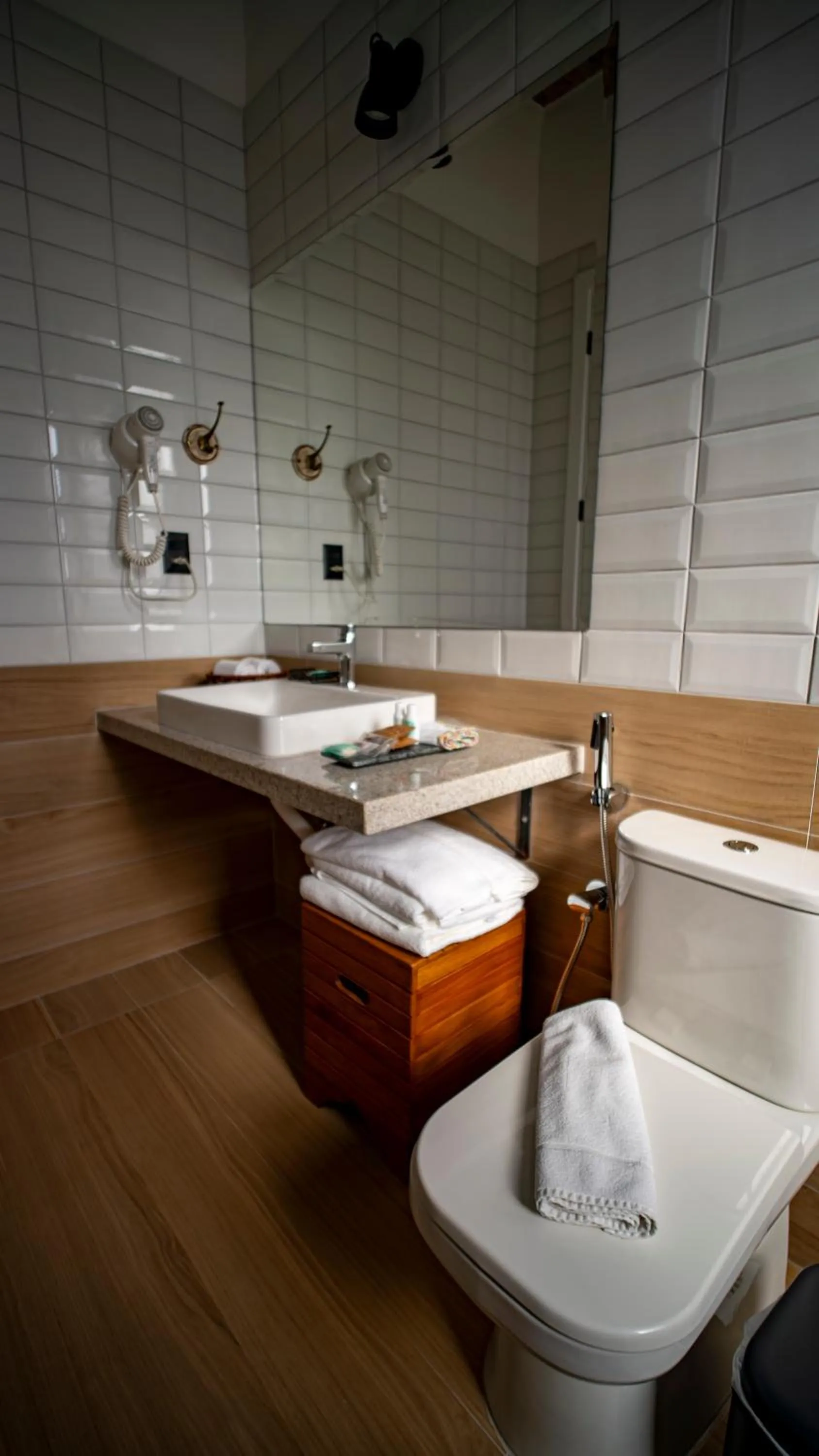 Toilet in Pousada Pequena Tiradentes