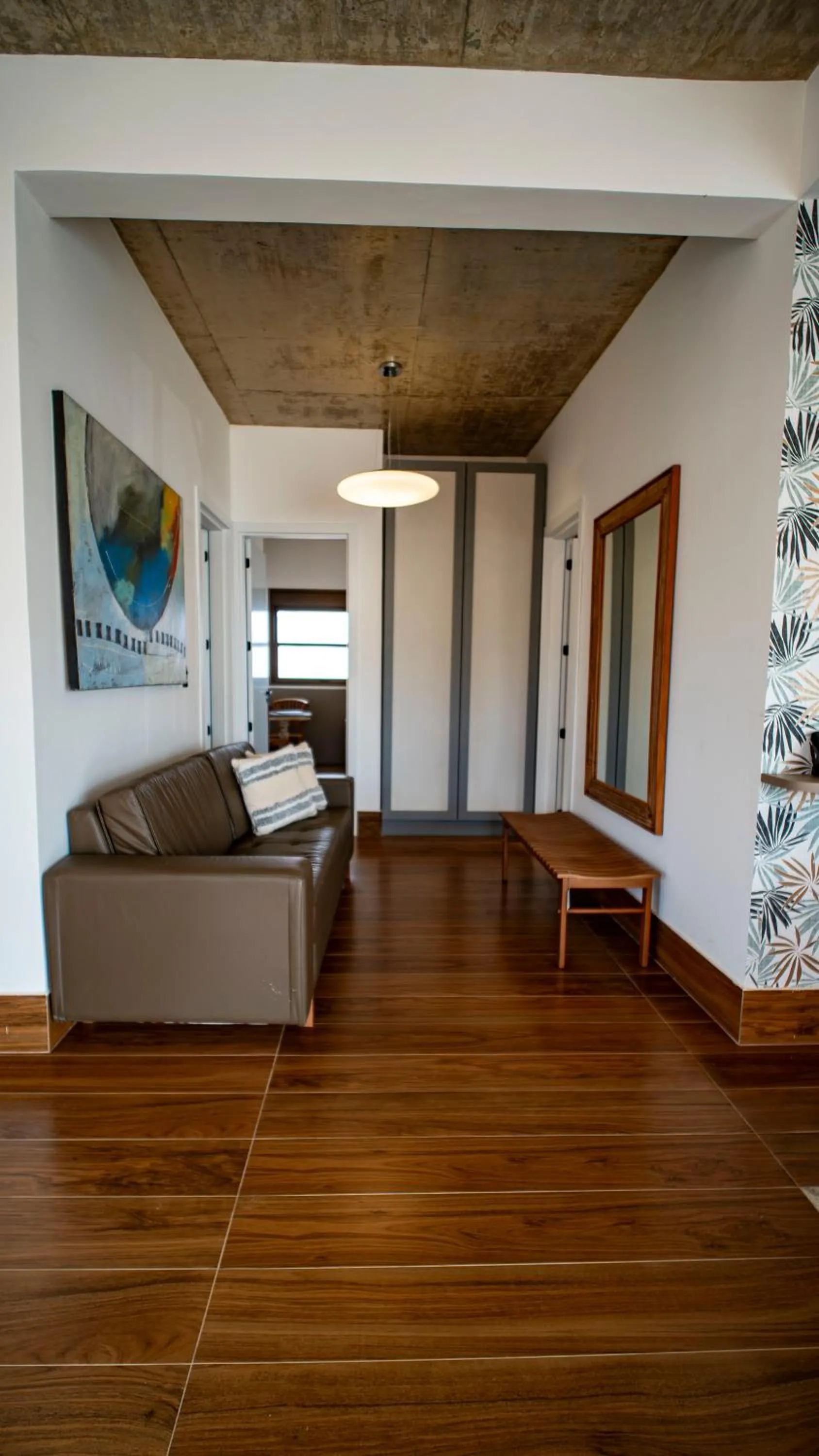 Living room in Pousada Pequena Tiradentes