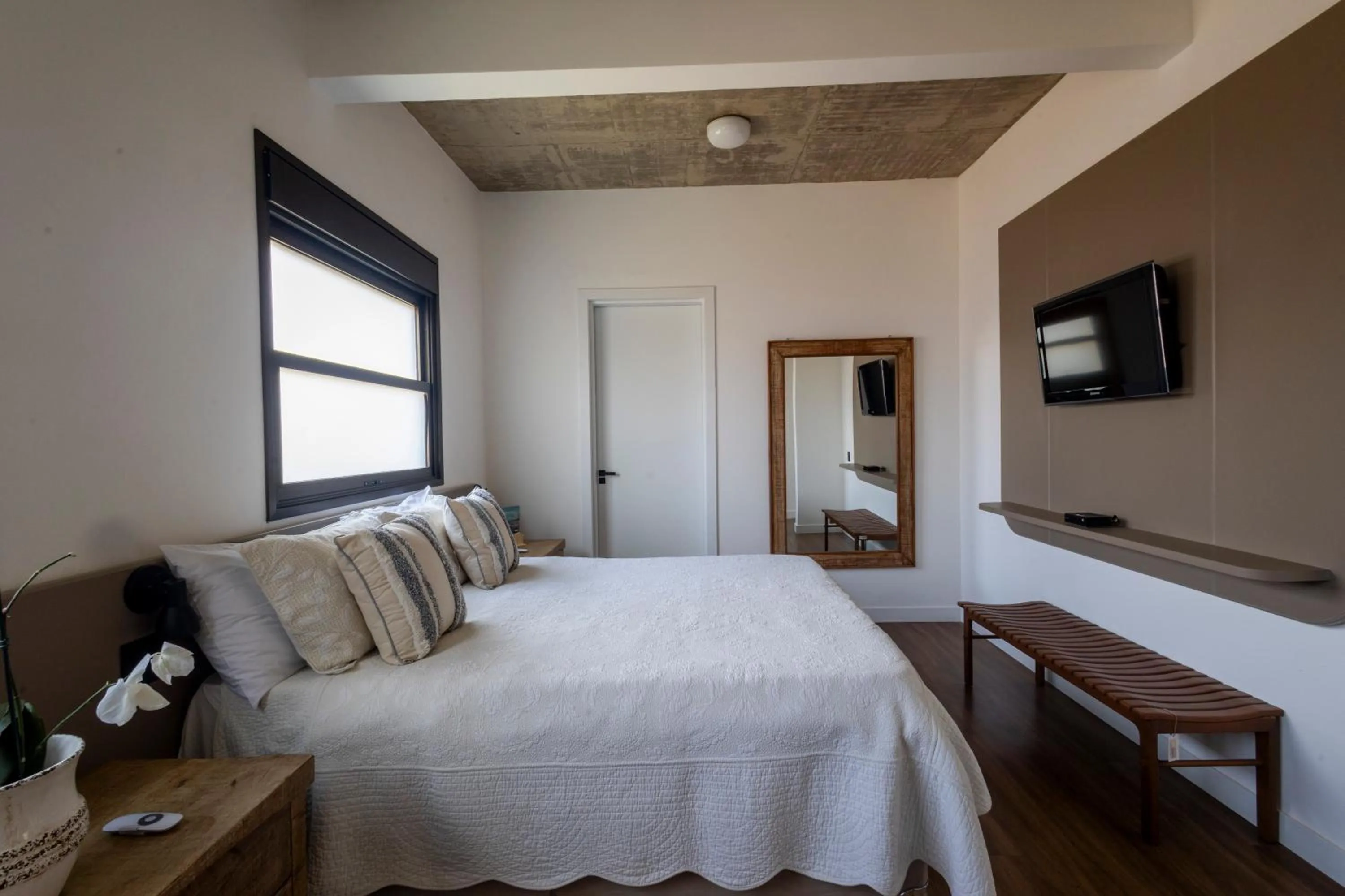 Bedroom, Bed in Pousada Pequena Tiradentes