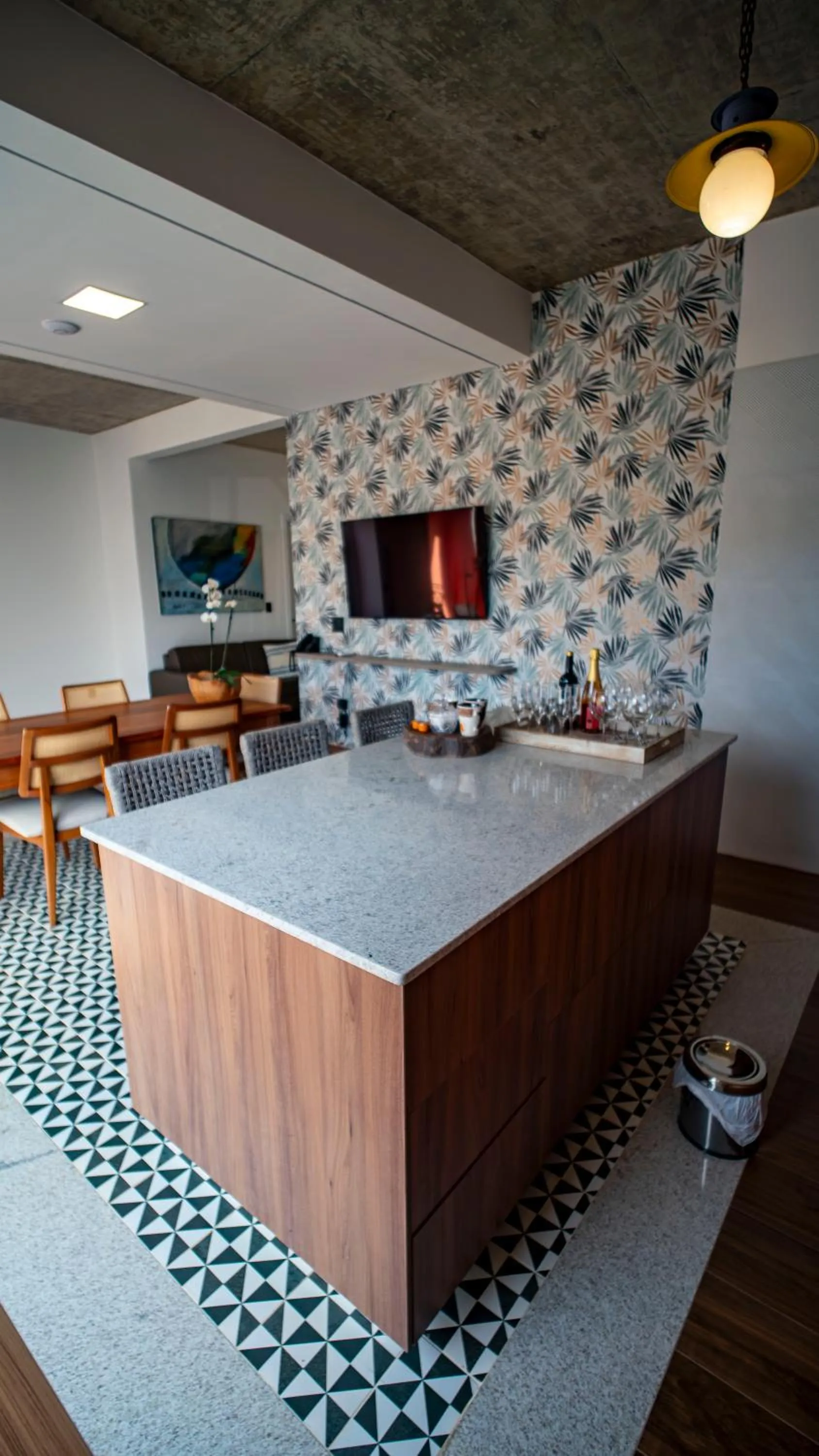 Kitchen or kitchenette in Pousada Pequena Tiradentes