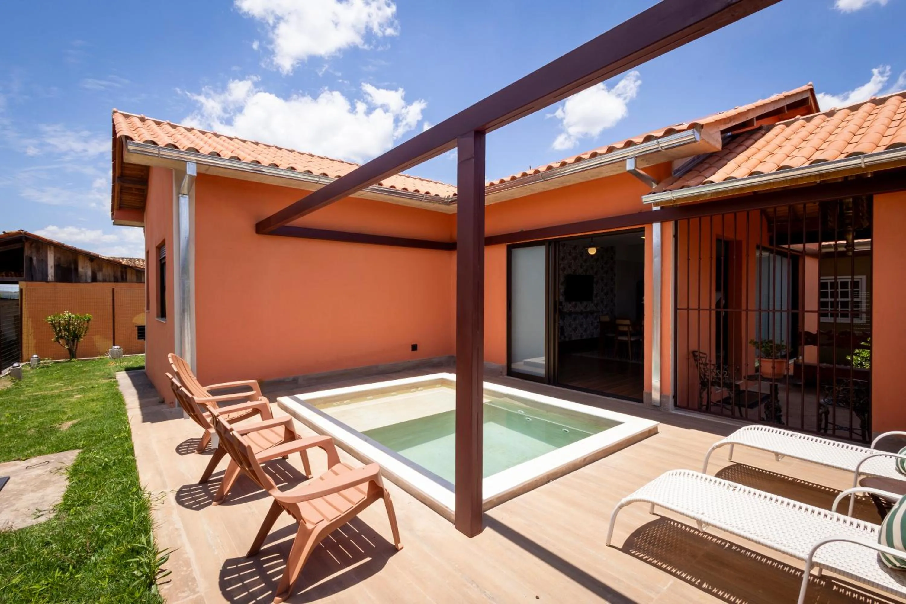 Balcony/Terrace in Pousada Pequena Tiradentes