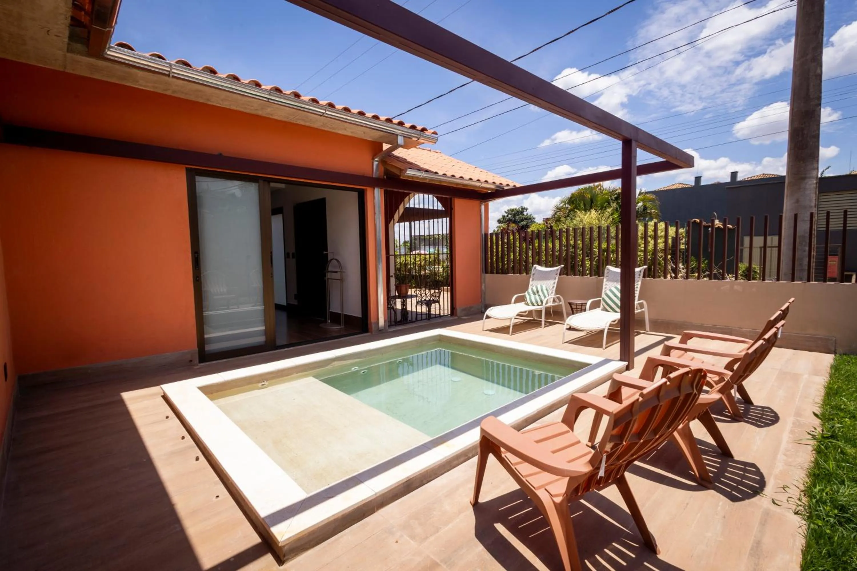 Balcony/Terrace in Pousada Pequena Tiradentes