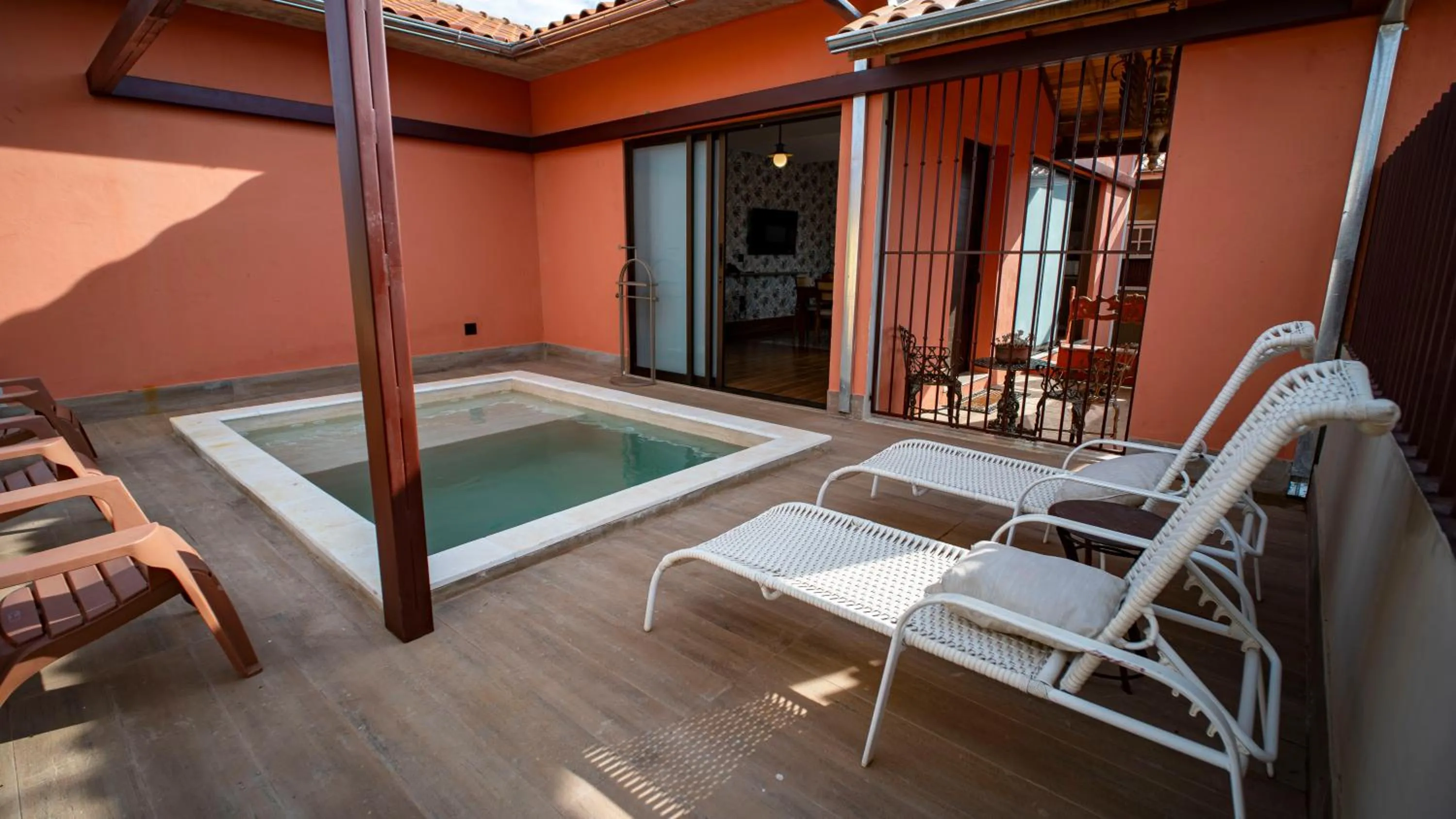 Patio in Pousada Pequena Tiradentes