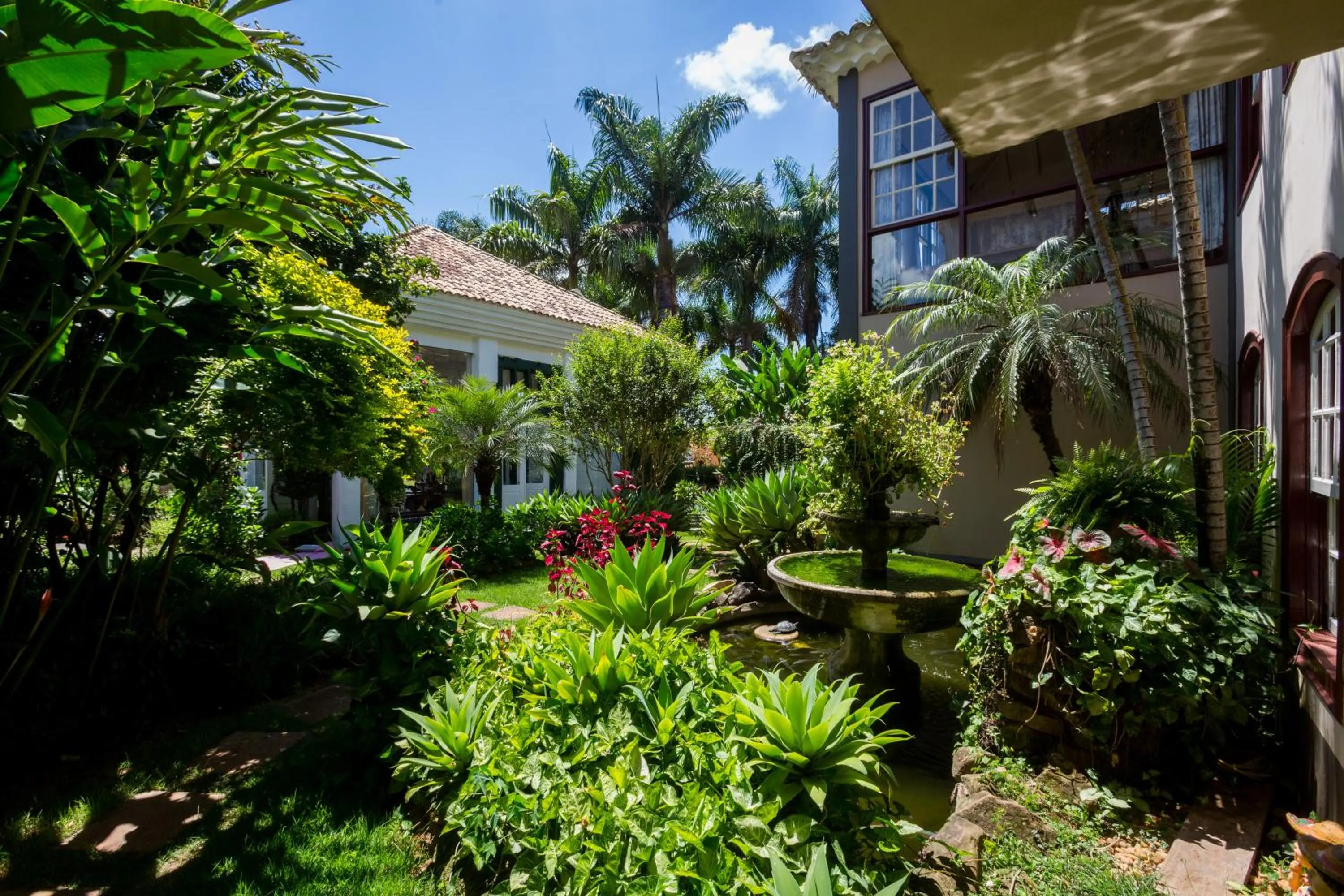 Garden in Pousada Pequena Tiradentes