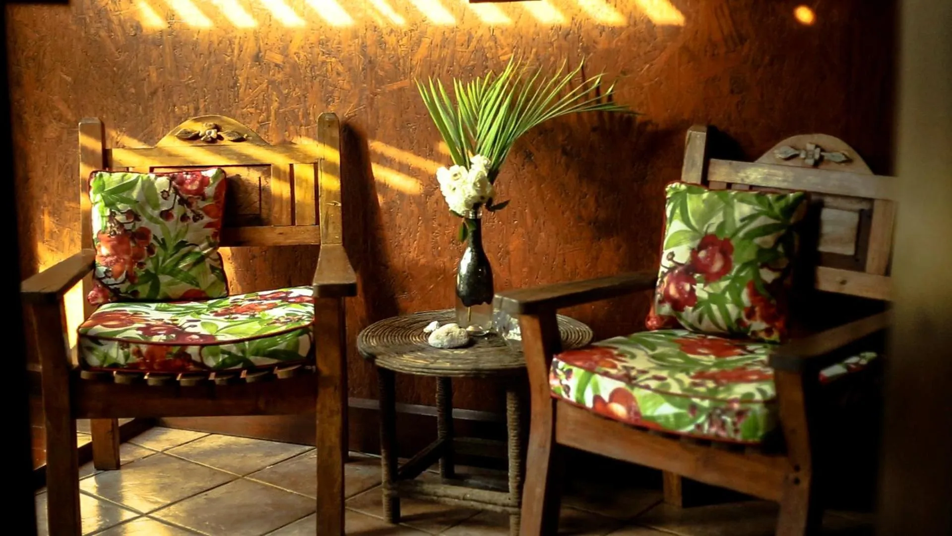 Seating area in Beco Pousada Boutique