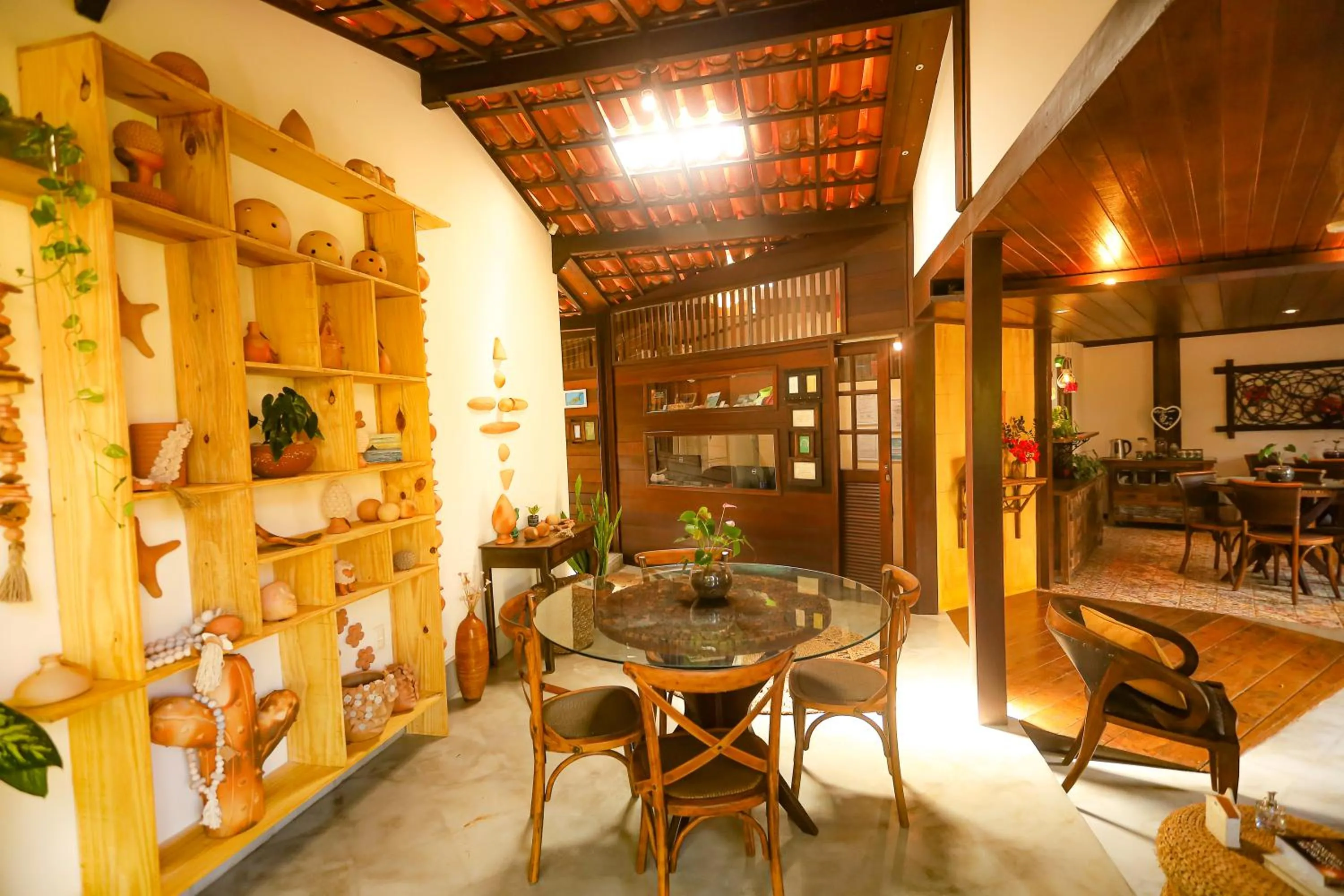 Seating area in Beco Pousada Boutique