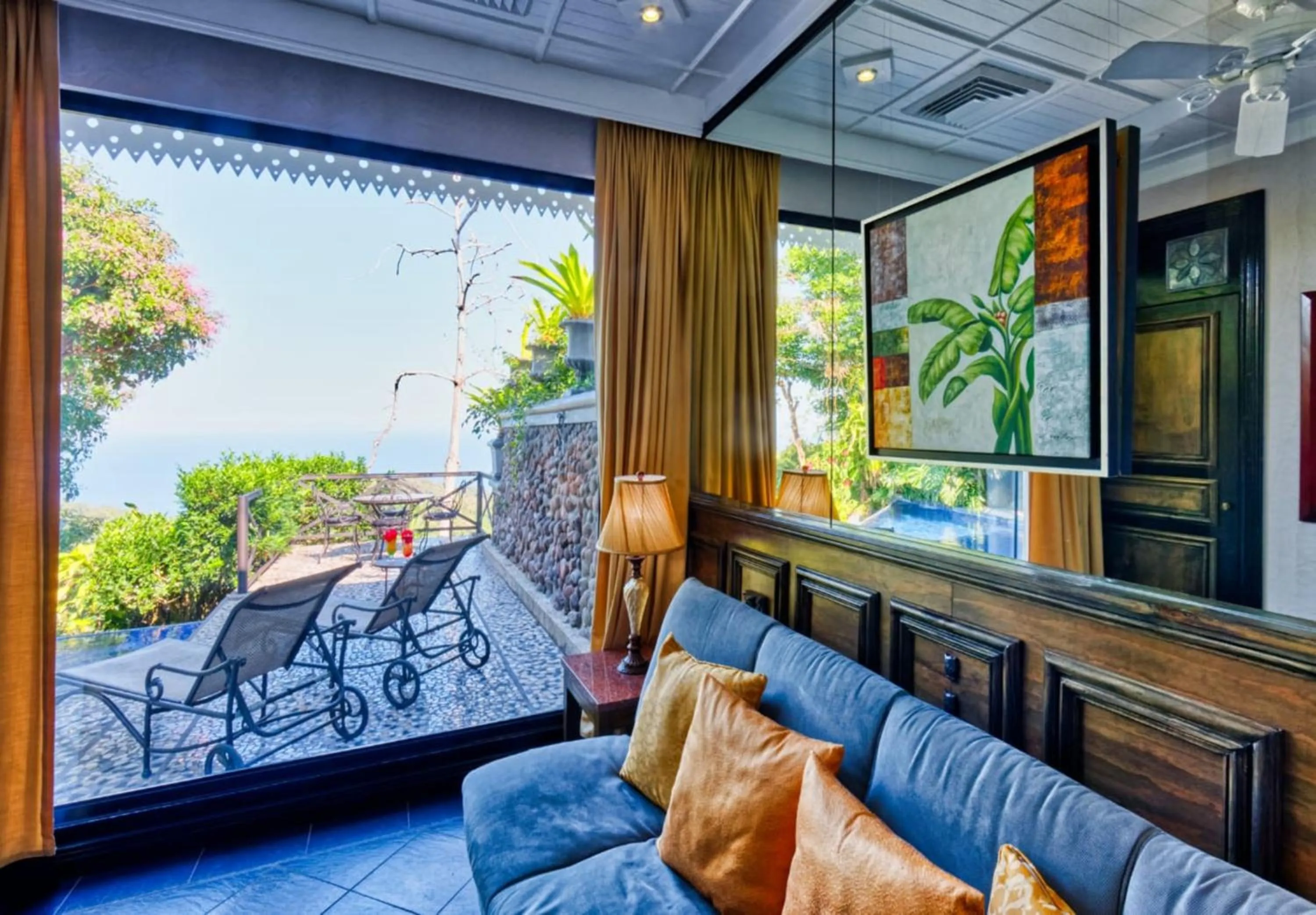 Balcony/Terrace in Hotel Villa Caletas