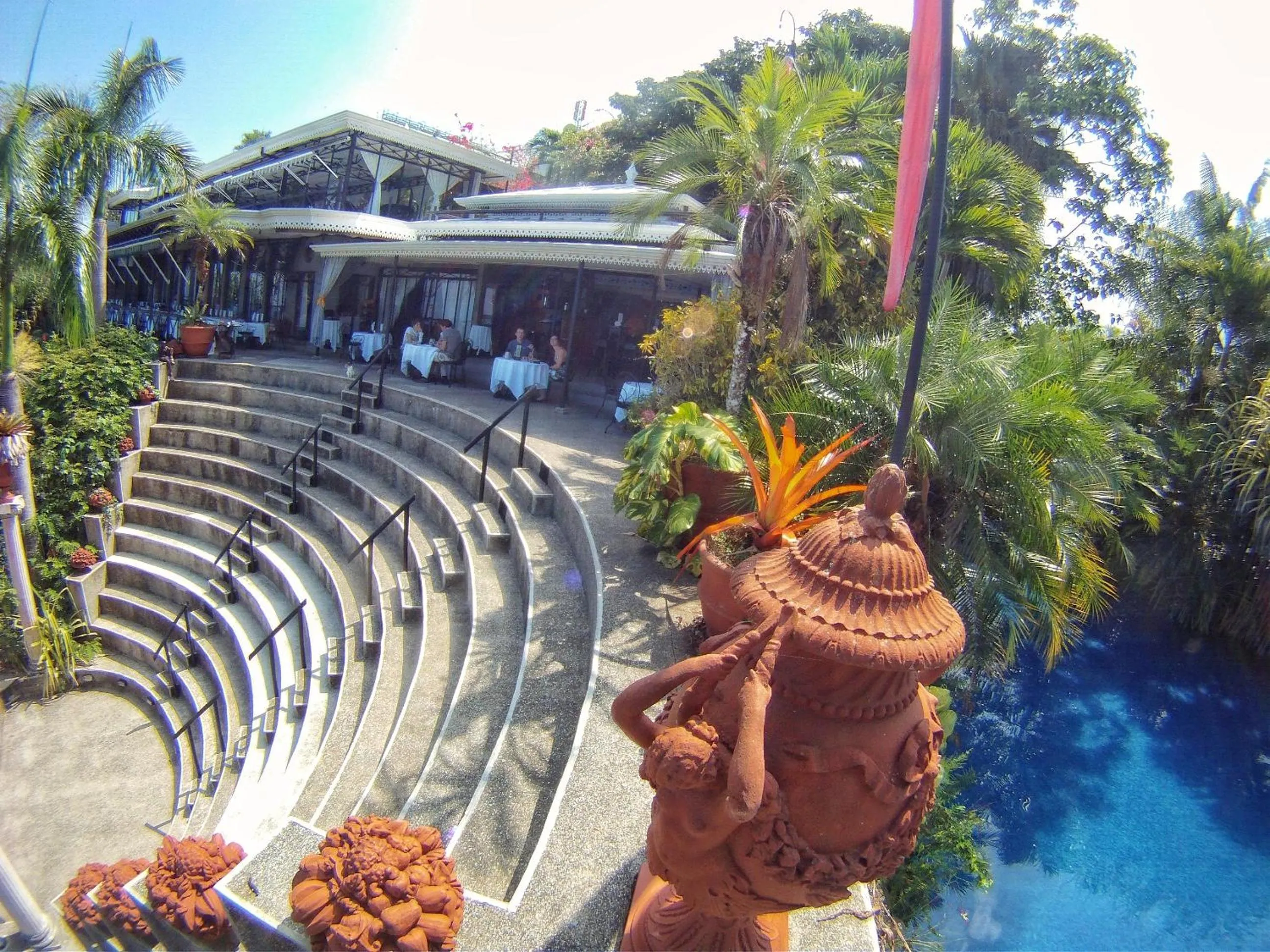 Restaurant/places to eat in Hotel Villa Caletas