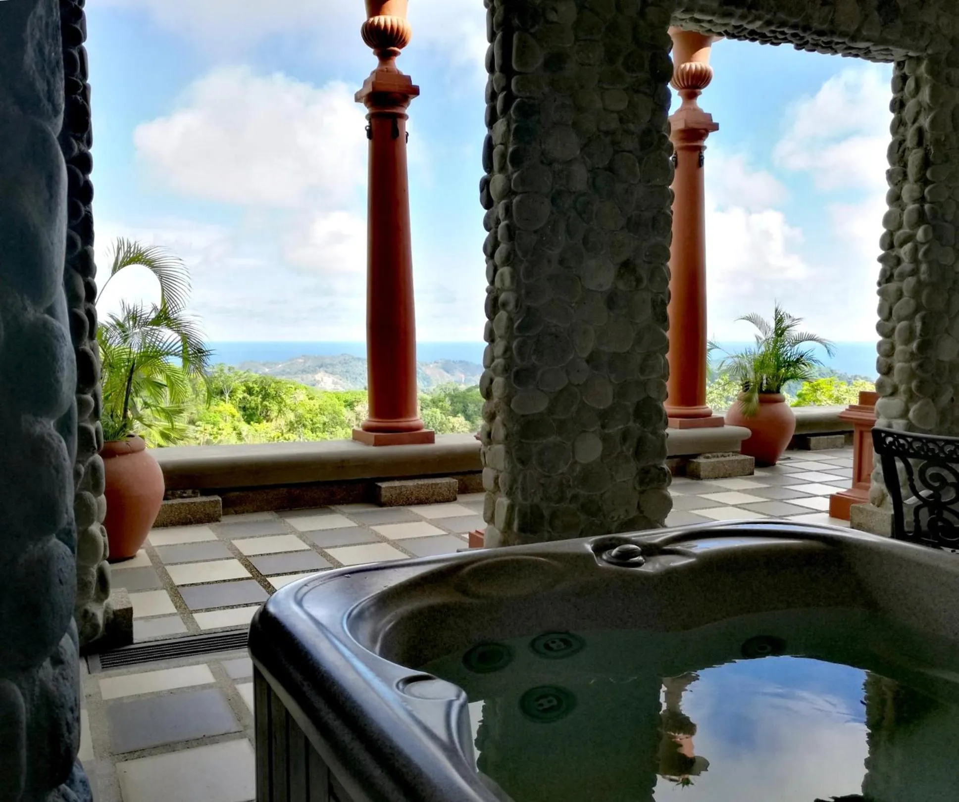 Balcony/Terrace in Hotel Villa Caletas