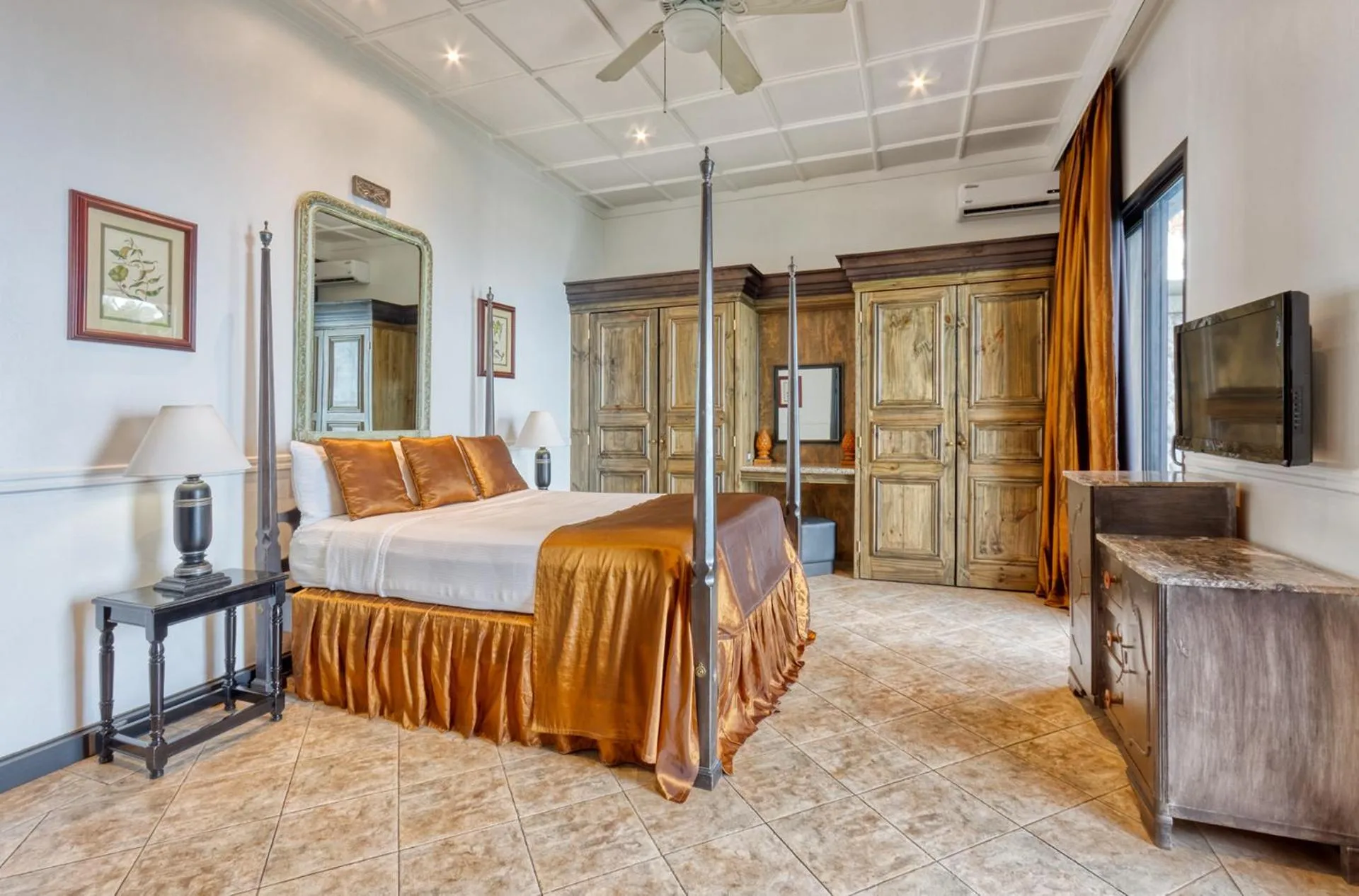 Bedroom, Bed in Hotel Villa Caletas