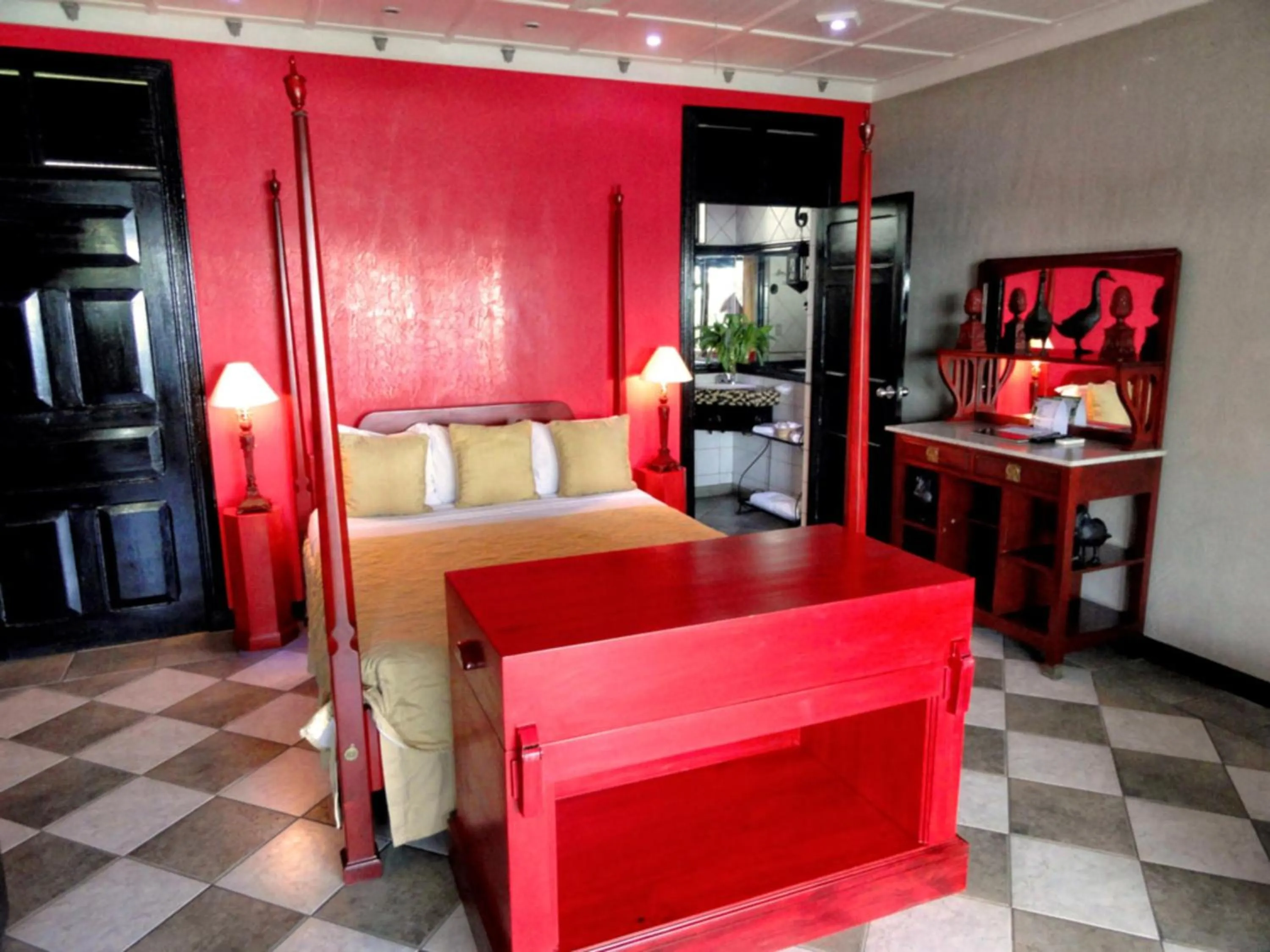 Bedroom, Bed in Hotel Villa Caletas