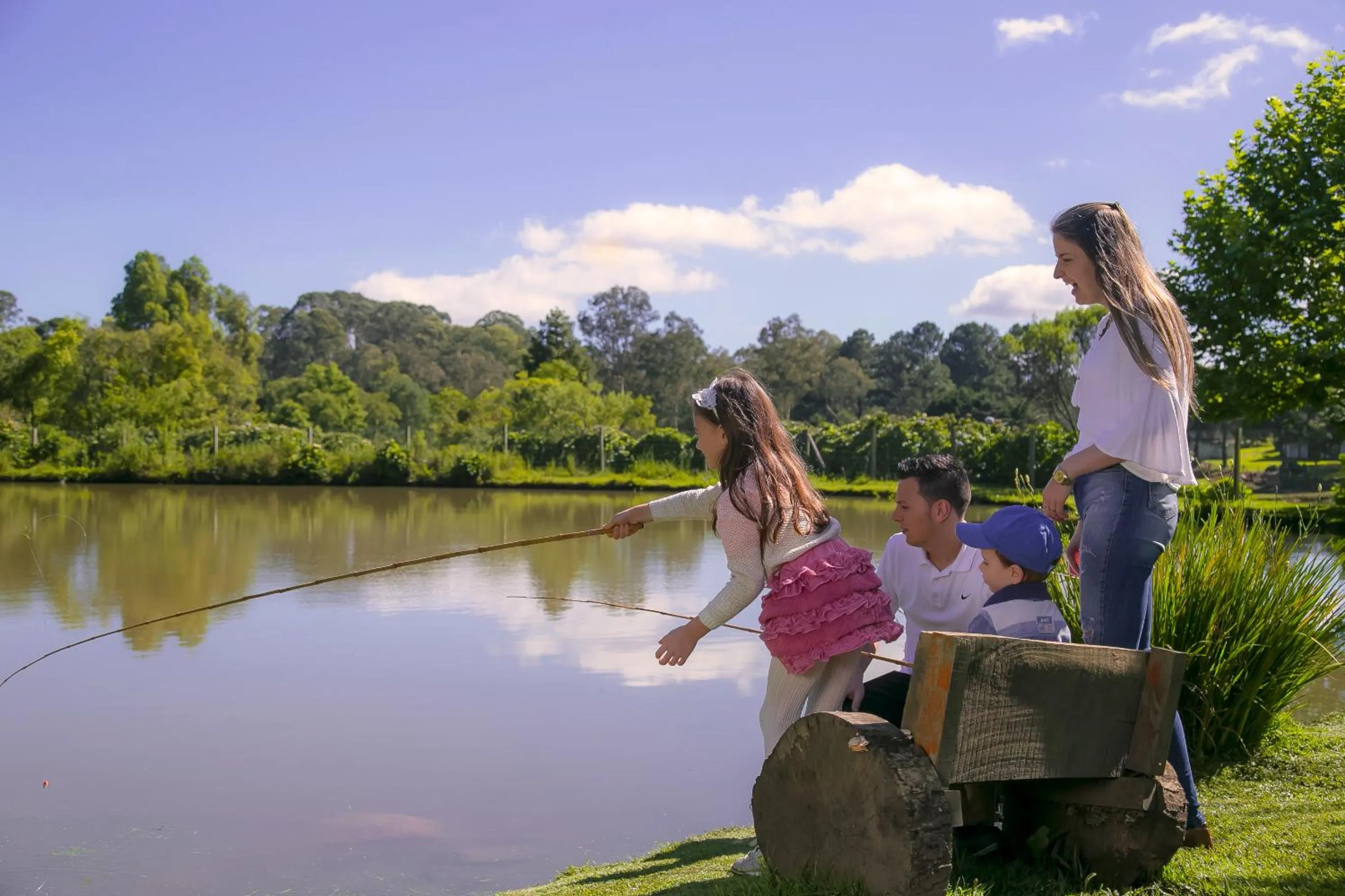 Fishing in Hotel Fioreze Chalés