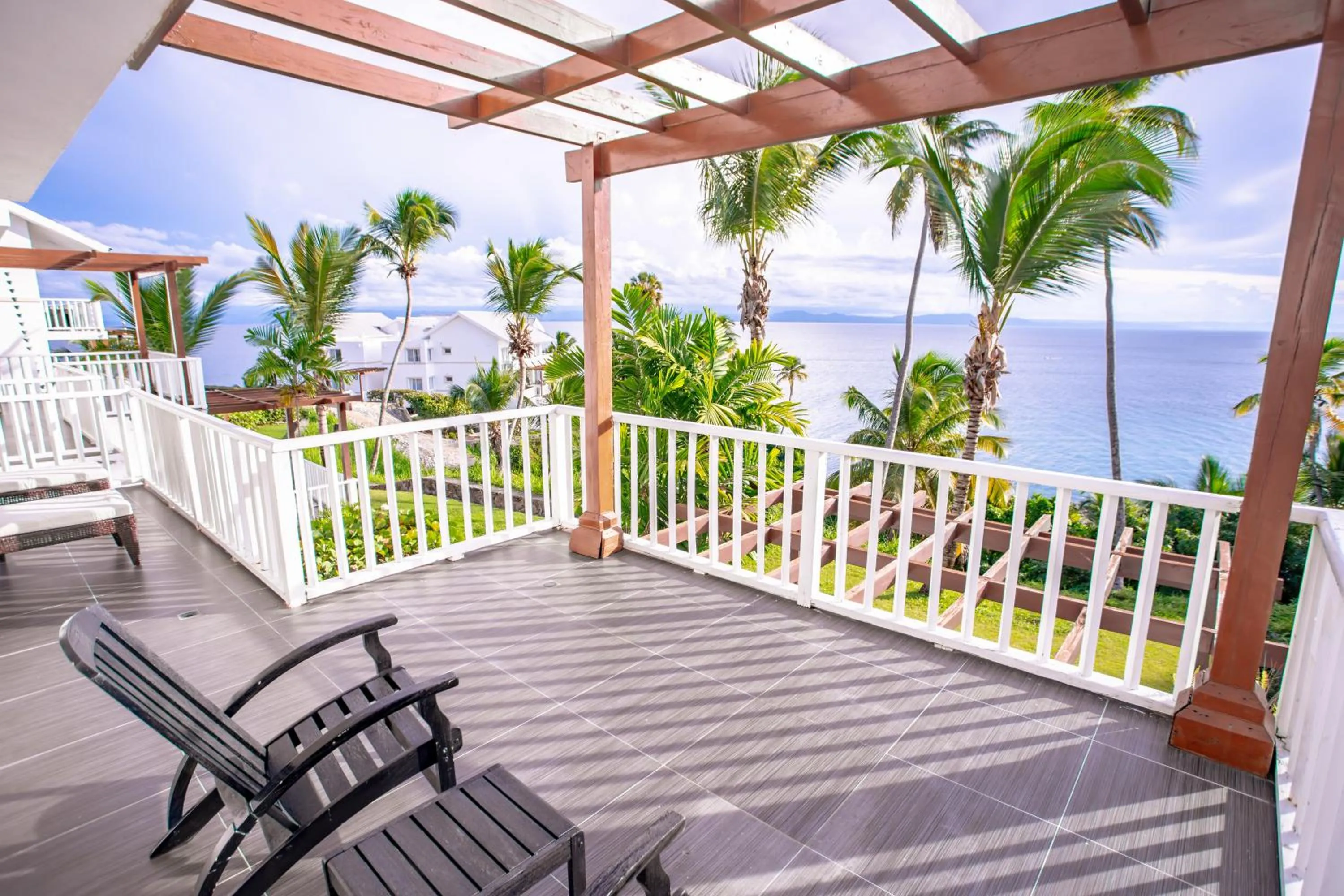 Balcony/Terrace in Xeliter Vista Mare, Samana