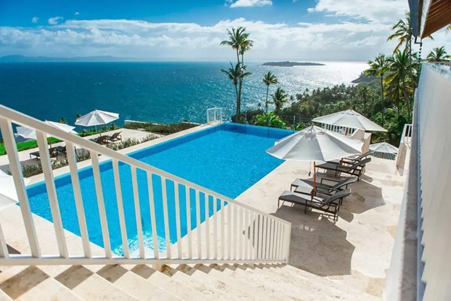 Swimming pool in Xeliter Vista Mare, Samana Swimming pool in Xeliter Vista Mare, Samana