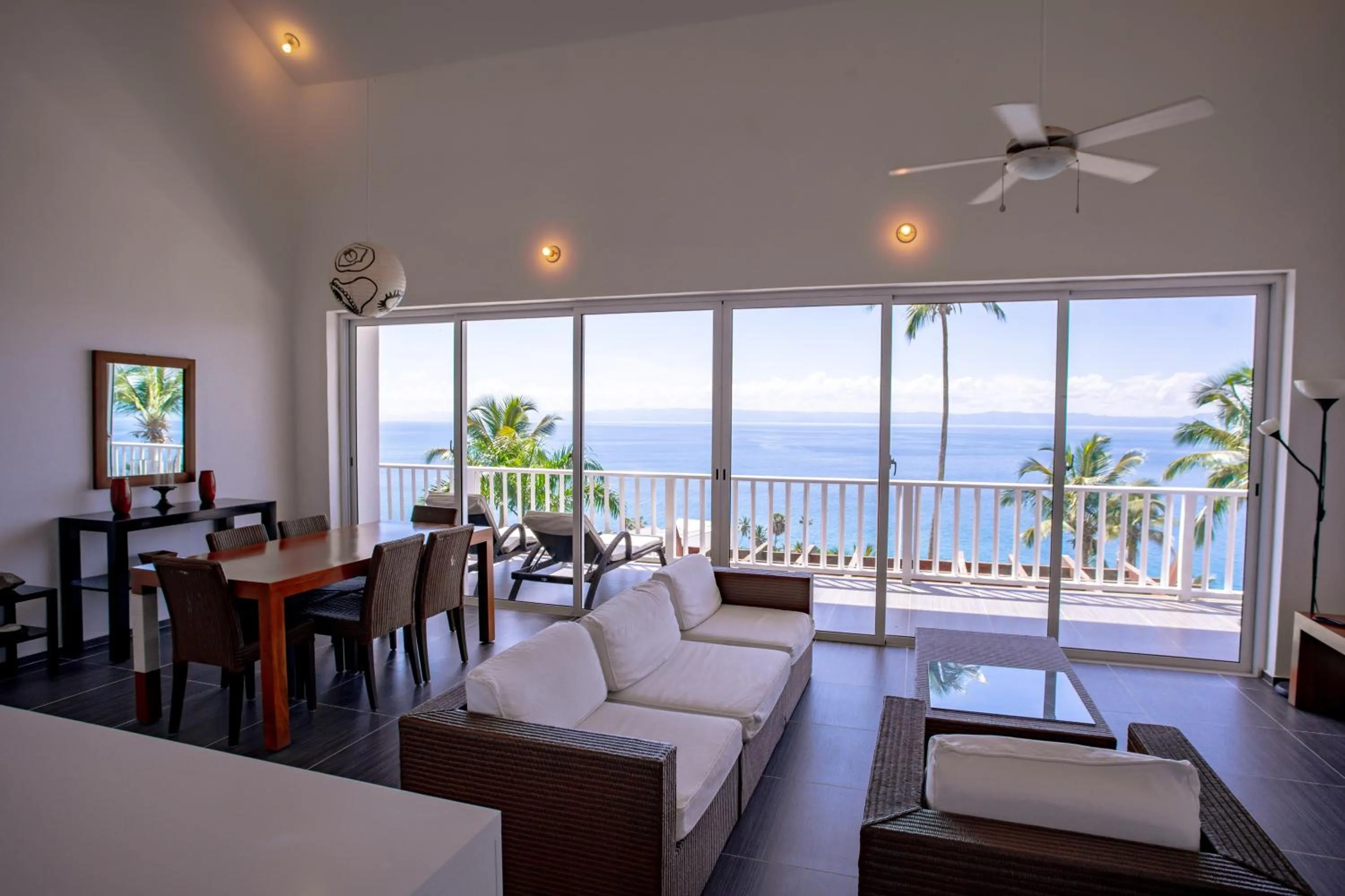 Living room in Xeliter Vista Mare, Samana