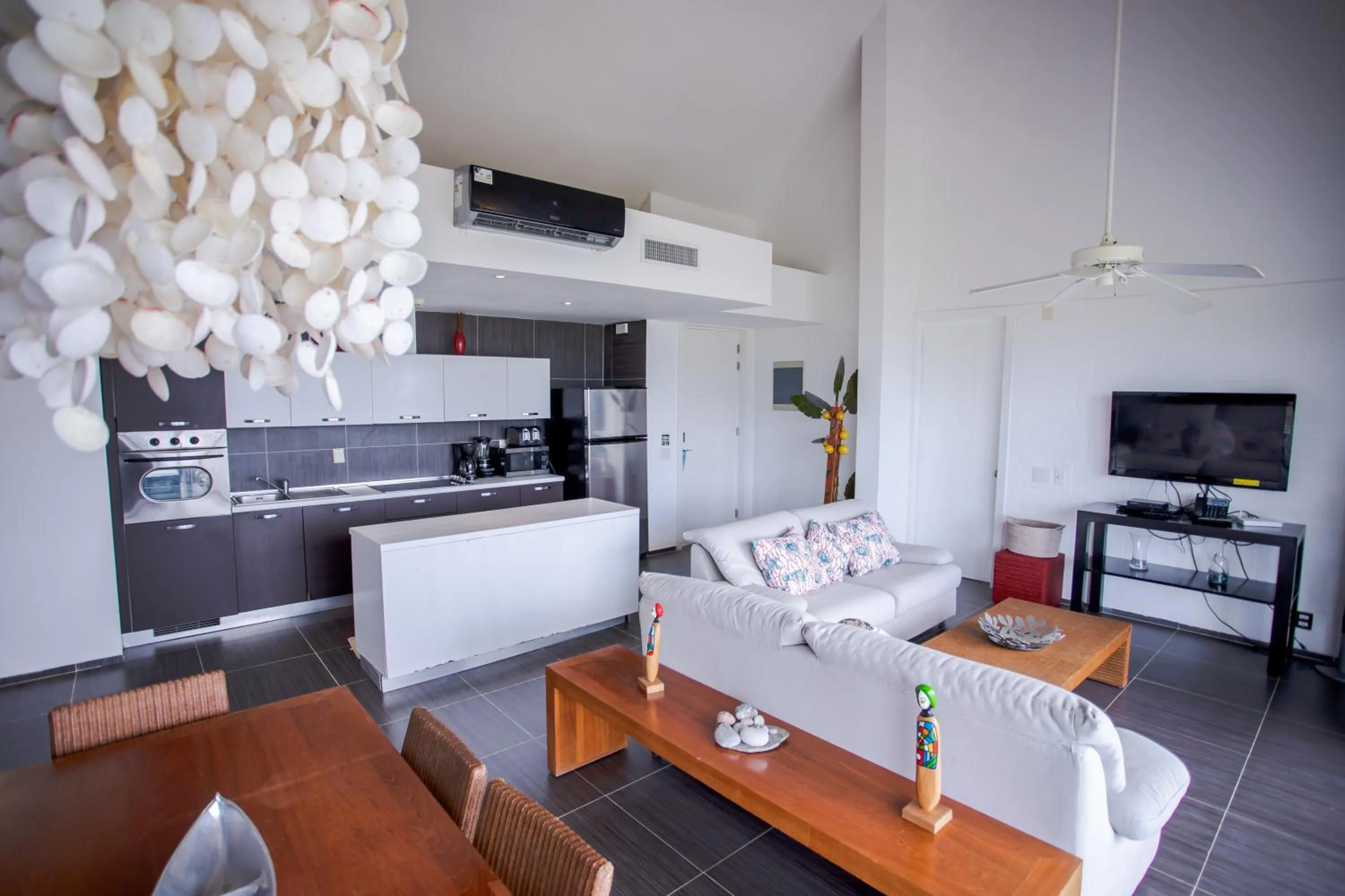 Living room in Xeliter Vista Mare, Samana